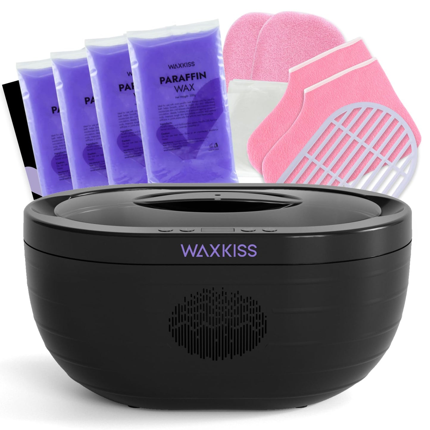 Paraffin Wax Machine for Hand and Feet,Hand Wax Paraffin Machine with Paraffin Wax Refills, Safety Material 3L Paraffin Baths Machine Kit Moisturizing and Hydration