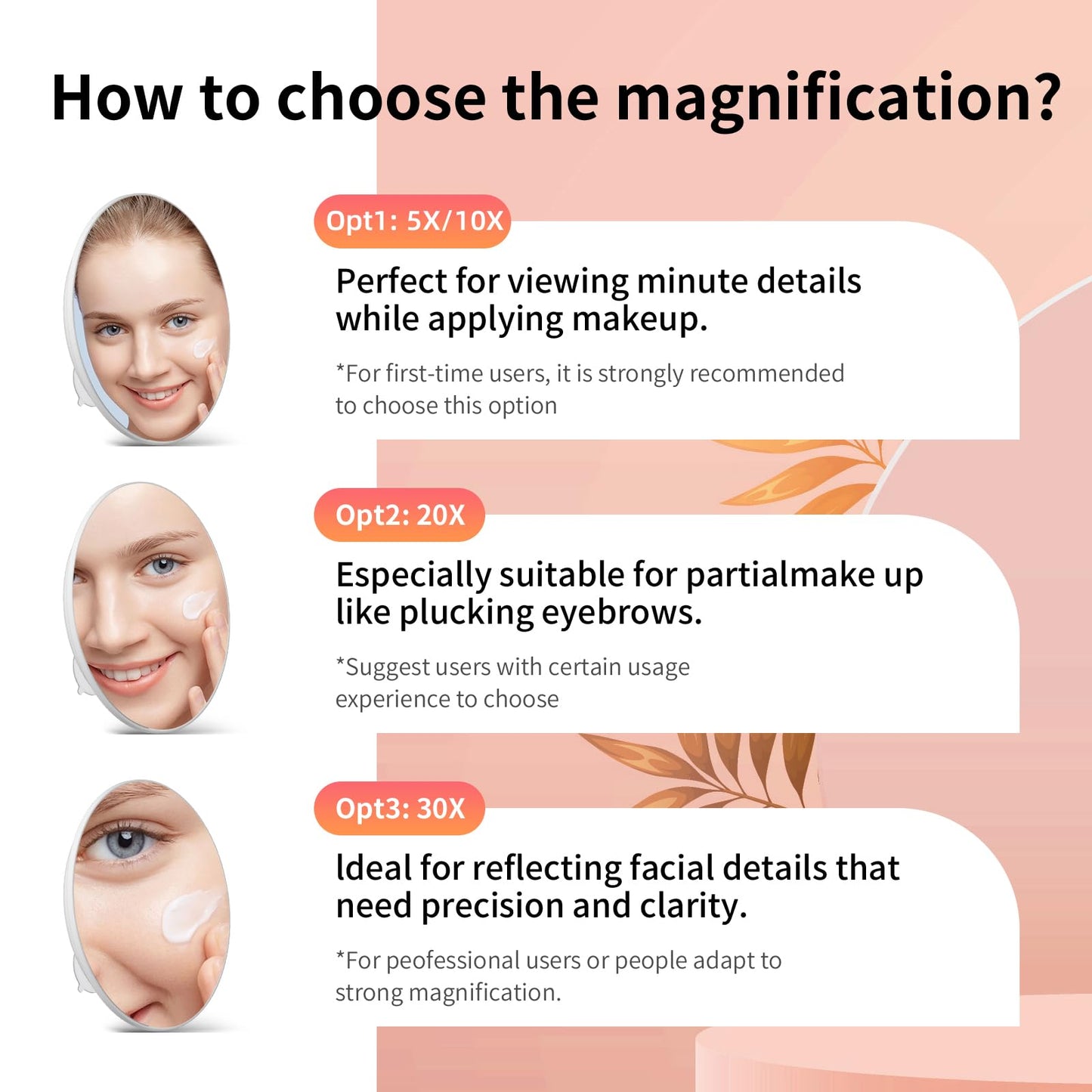 saiggnyy Large 6” 10x Magnifying Mirror with Tweezers, Travel Magnified Mirror with Suction Cups, Magnification Desk Mirror, Makeup Mirror for Detailed Makeup