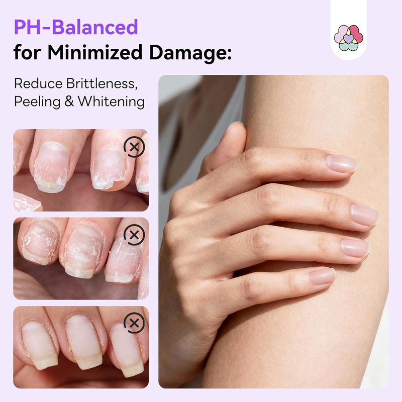 Poly Gel Nail Remover Kit - 2PCS Fast Gel Remover with Cuticle Oil Pen & Scraper | Easy No Soaking Needed