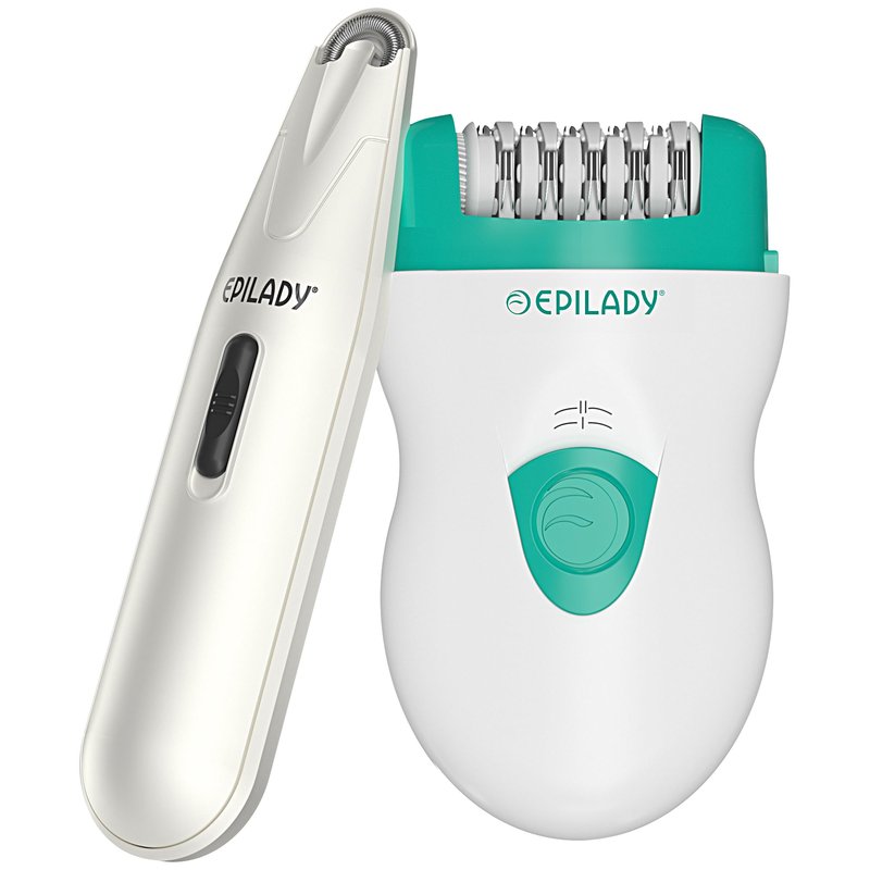Epilady Face & Body Hair Removal Device Bundle, Speed Corded Electric Epilator for Women with Facial Hair Remover, Epilator for Legs, Arms, Underarms, Face & Bikini Line, Long-Lasting Hair Removal