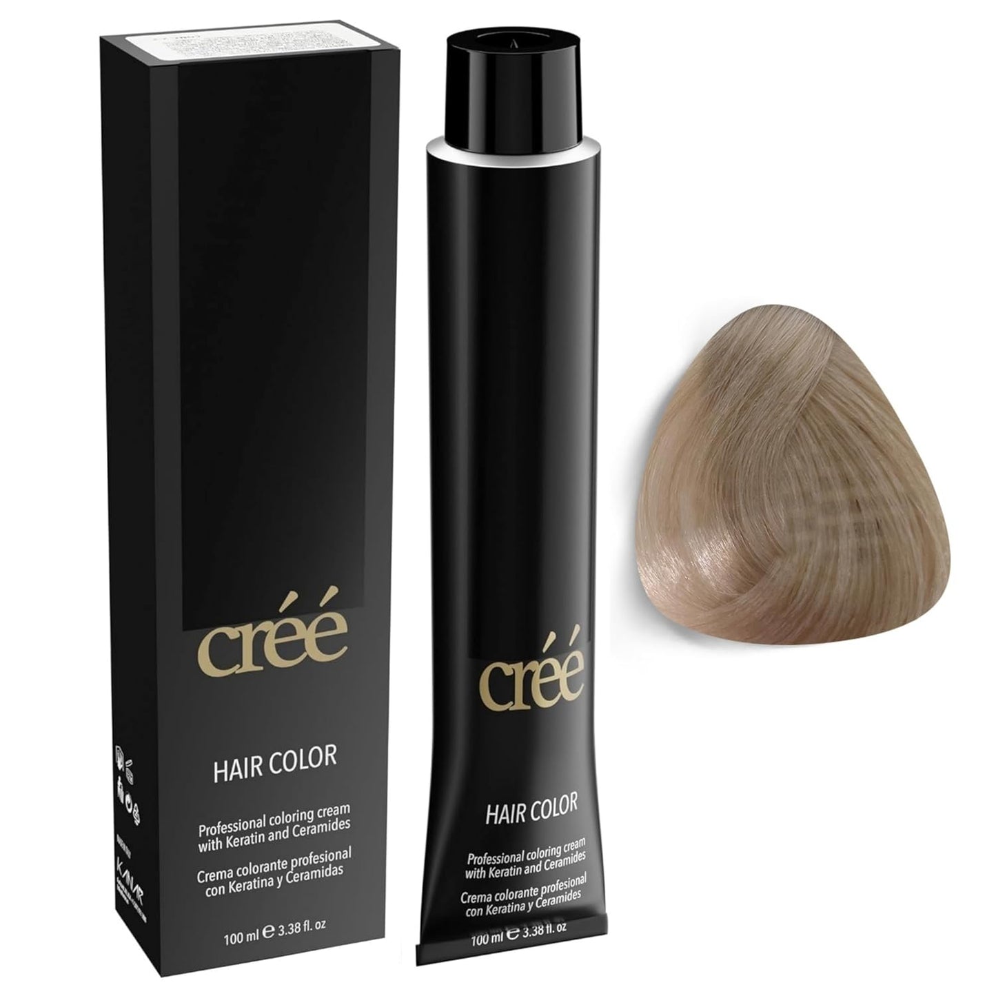 Cree Professional Extra Light Golden Blonde Permanent Hair Color - Long-Lasting Gray Coverage | 100ml (3.4 fl. oz.)