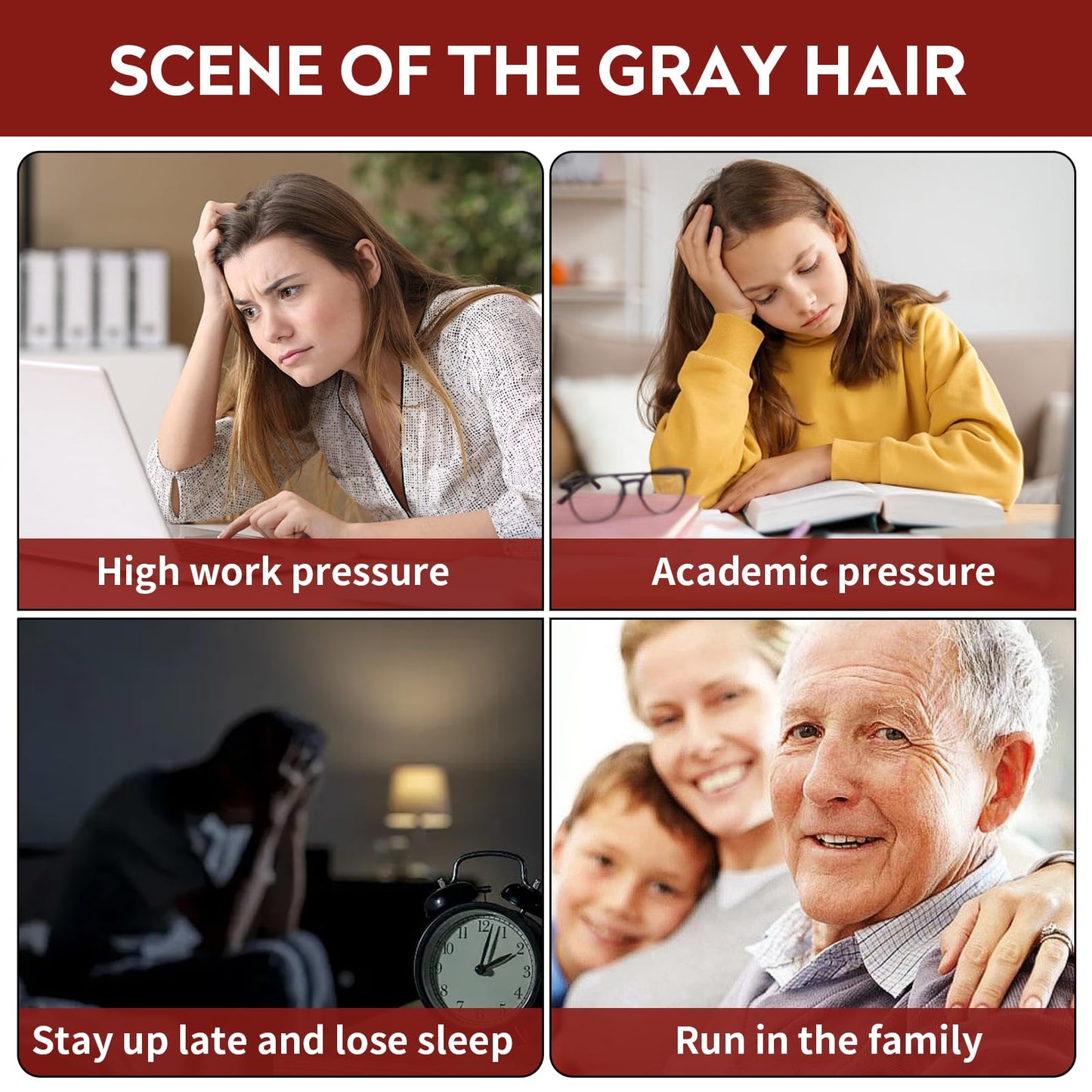 2PCS Saffron Hair Spray, Saffron Hairs Blackening Spray, Saffron Herbal Essence Spray, Leaving Hairs Shiny Non-Frizzy