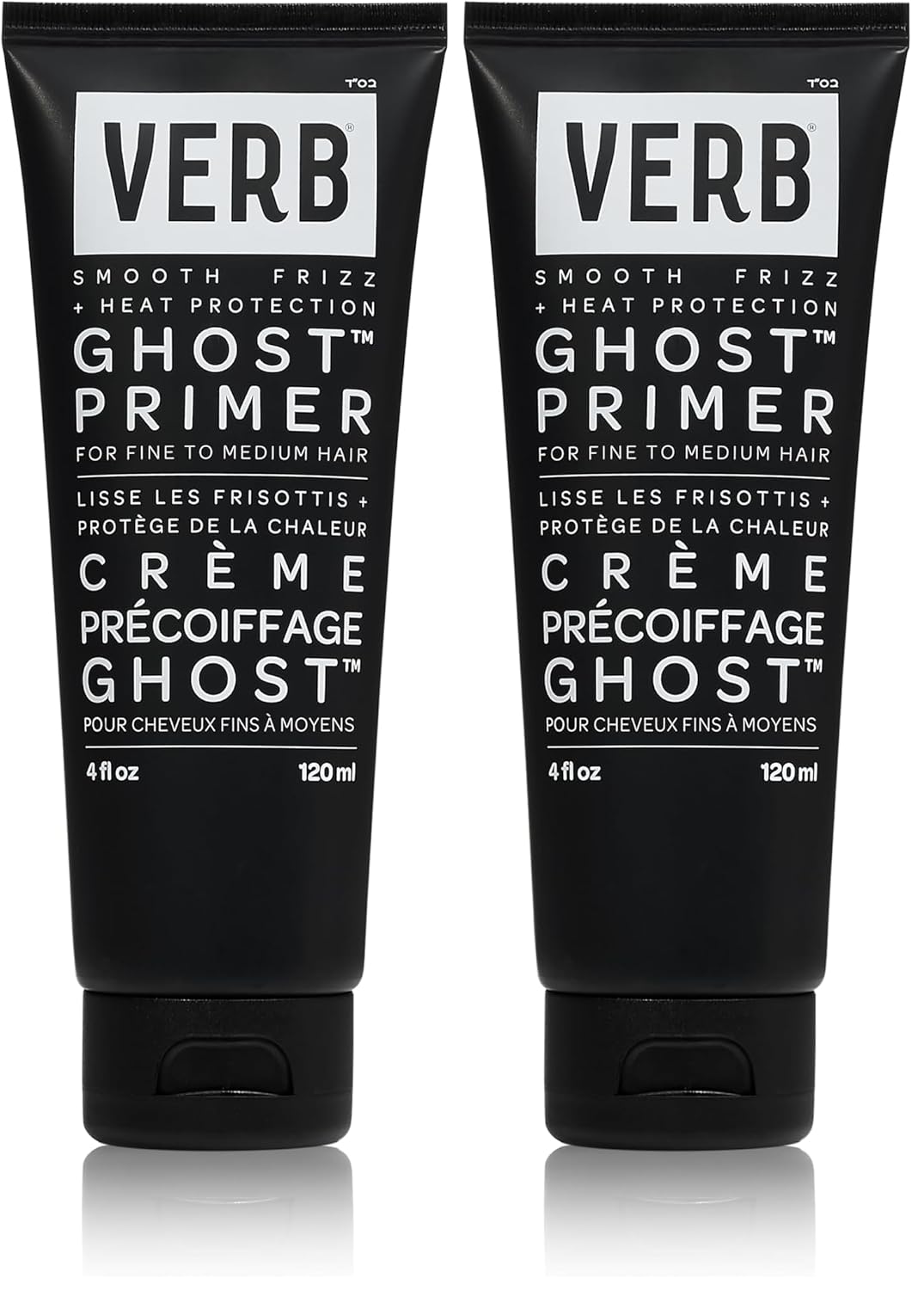 Ghost Primer Heat Protectant | Frizz Control Styling Cream with Morgina Oil - Vegan, Paraben-Free, Sulfate-Free