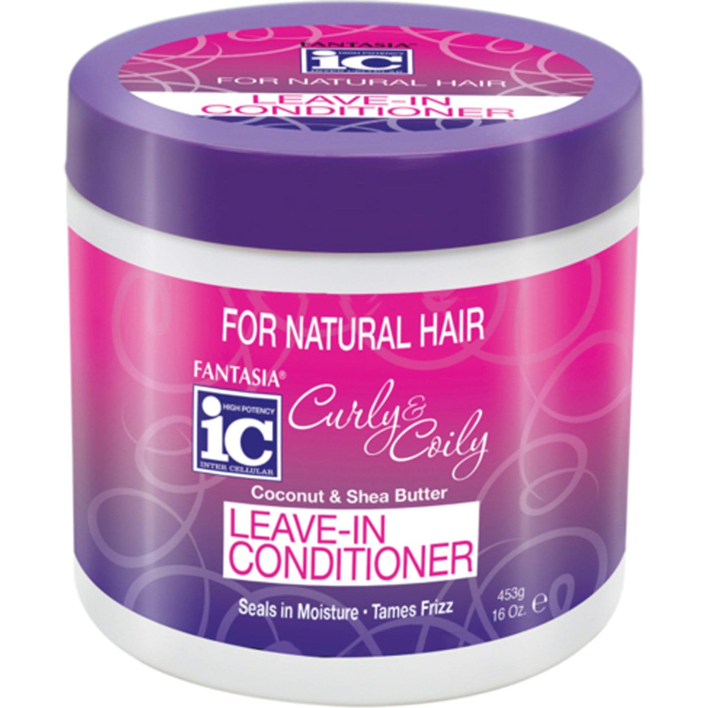 Fantasia Curly & Coily Leave-in Conditioner, 16 Ounce