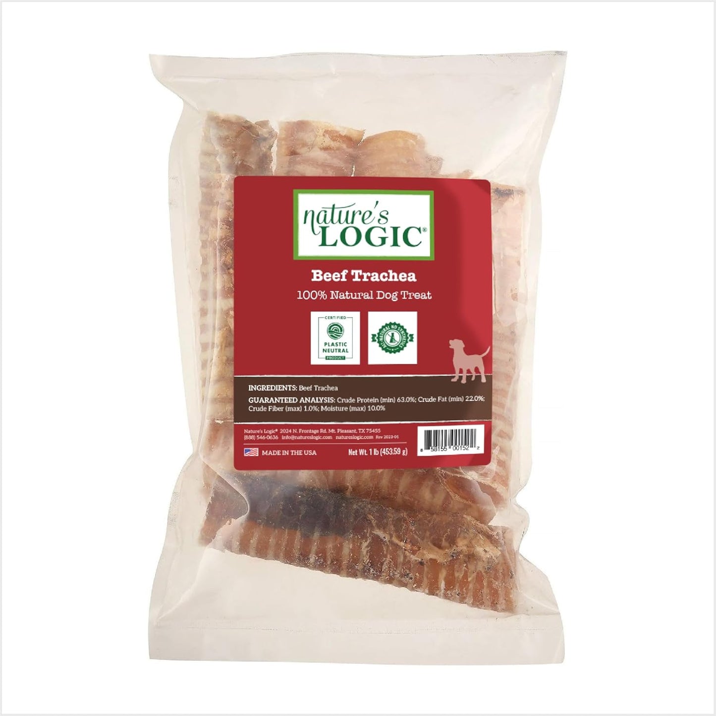 Beef Lung Dog & Cat Treats - 100% Natural USDA Beef - High Protein Roasted Snacks | 1lb