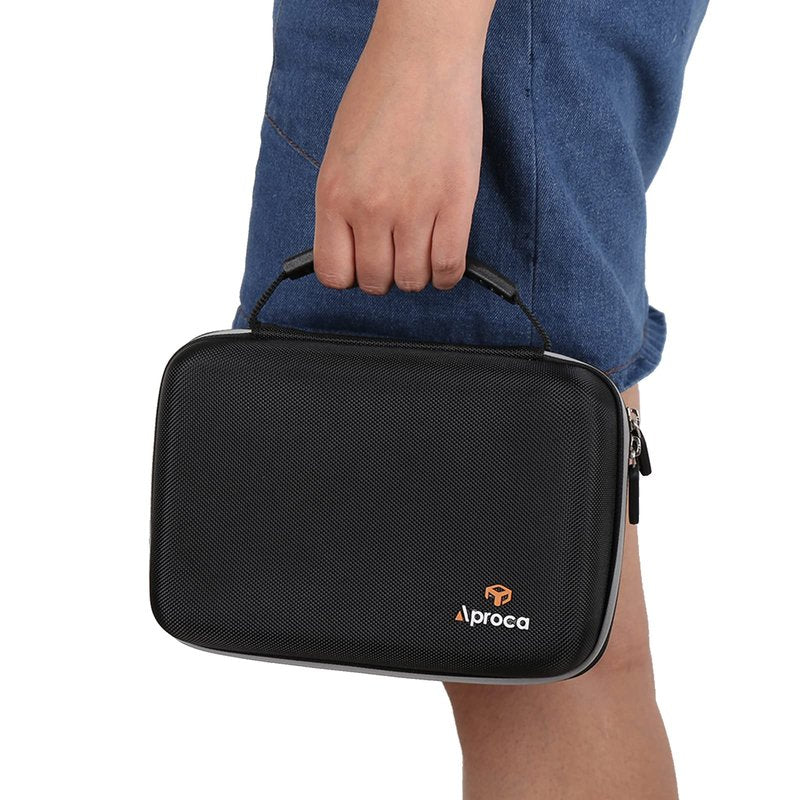 Aproca Case Compatible with Canon EOS Rebel T7, R50, R6 Mark II, R100, R50 V, R8, T6, R10, SL3, R5 Mark II, 5D Mark IV, R7, 90D, R5, T100 Camera, Portable Bag for Accessories (Case Only)