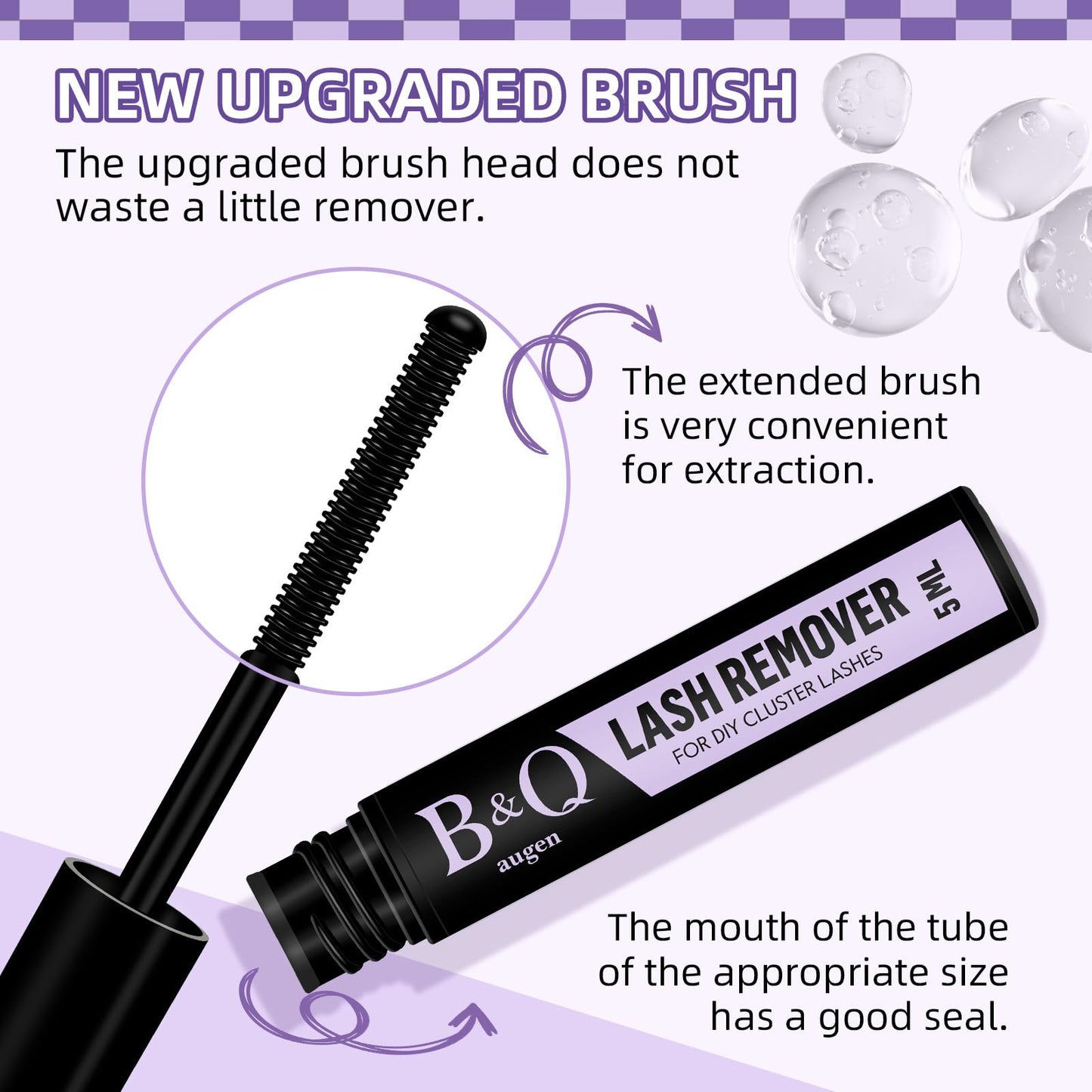 B&Qaugen Bunny Lash Clusters Kit Manga Lashes CC Curl Wispy Natural Invisible Band Eyelash Clusters, Waterproof DIY Lash Extensions at Home, Wet Look for Cosplay & Daily Wear (Lash Kit-Anime 05)