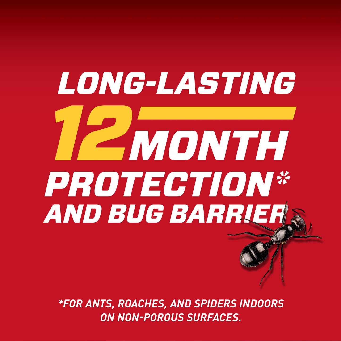 Ortho Home Defense Insect Killer for Indoor and Perimeter2 with Comfort Wand - Ready-To-Use Bug Spray, Kills Ants, Cockroaches & Spiders, 1.33 gal.