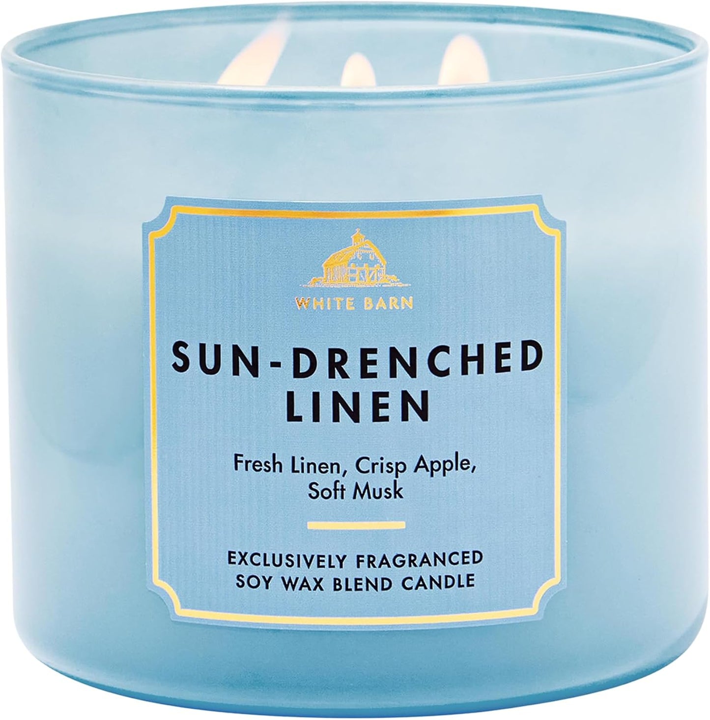 Moonlit Goddess Candle - 3-Wick Strong Throw Soy Wax Blend | Long-Lasting Burn Up to 45 Hours - 14.5 oz