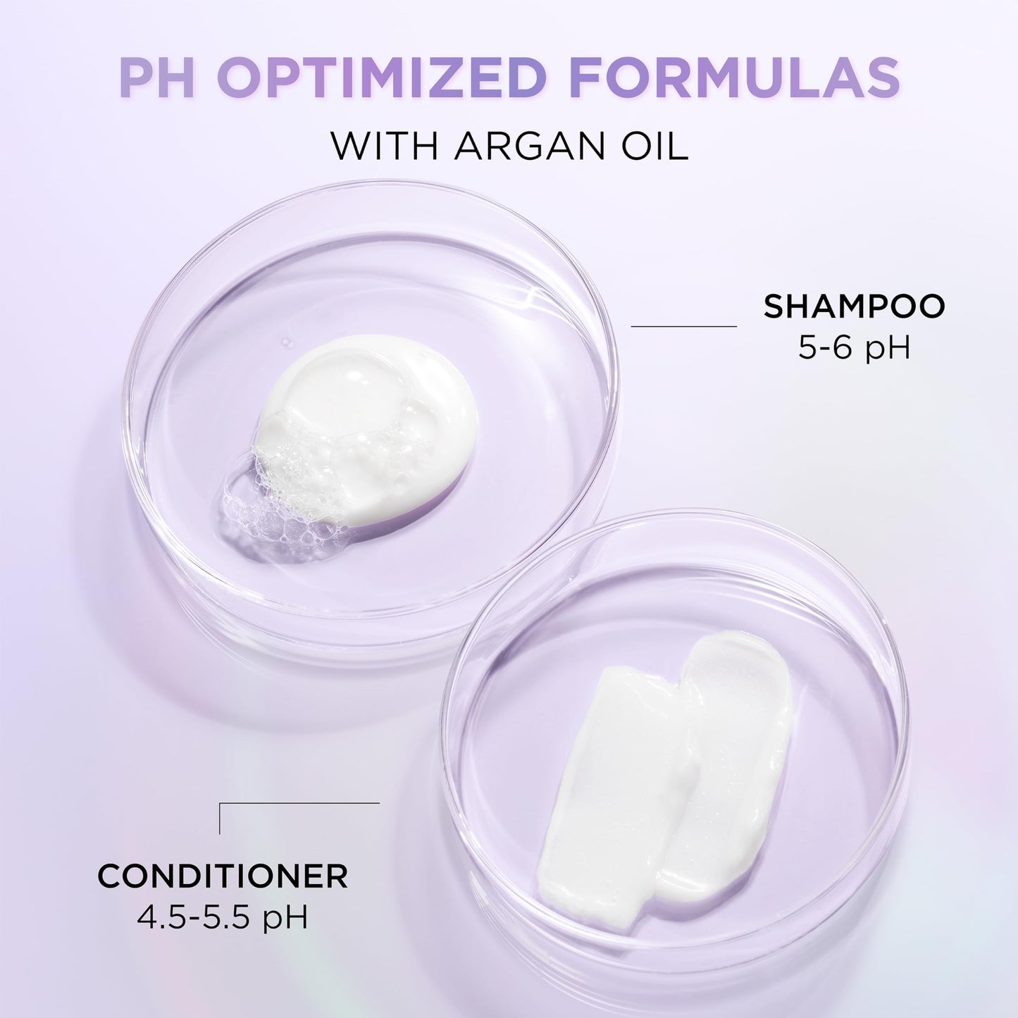 L'Oreal Paris Sulfate Free Glossing Shampoo, Intensifies Hair Shine & Smoothness, pH Balanced & Argan Oil Infused Vegan Hair Care, EverPure, 8.5 Fl Oz