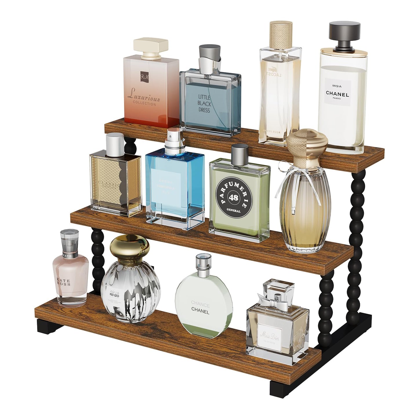 YINMIT Perfume Organizer Stand, Cologne Organizer for Men, Display Risers