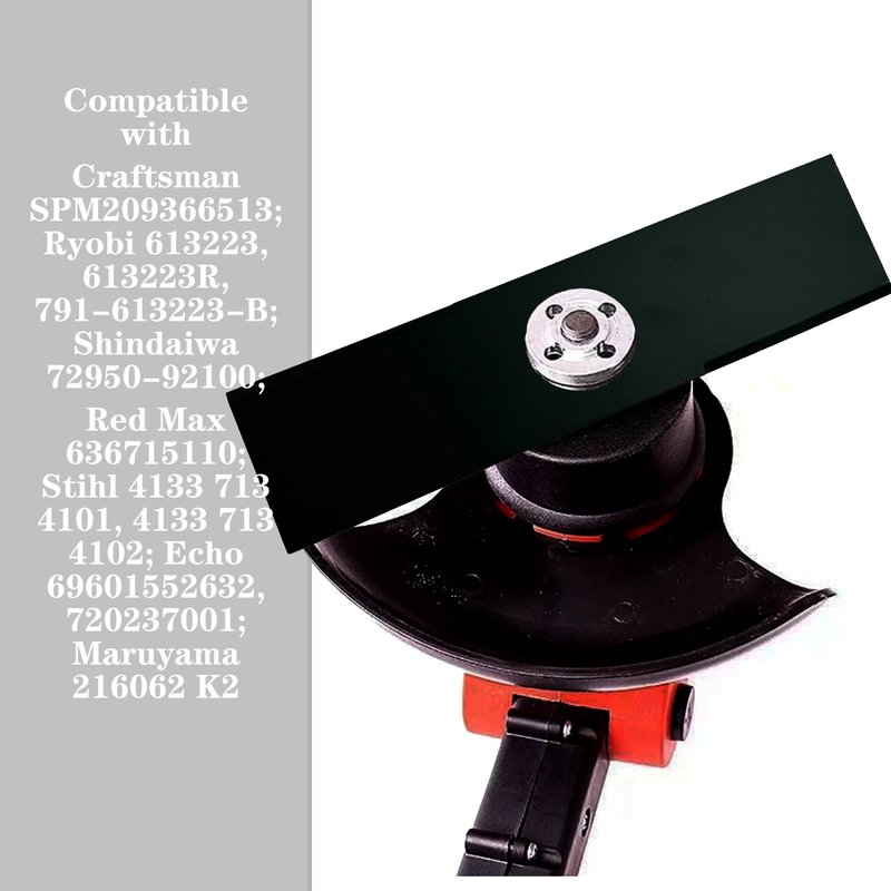 GARDAUTO (5 Pack) 8" Edger Blades 1 Inch Center Hole Replace Craftsman SPM209366513 Green Machine 237001 Ryobi 613223 Echo 720237001 Blades for Edger