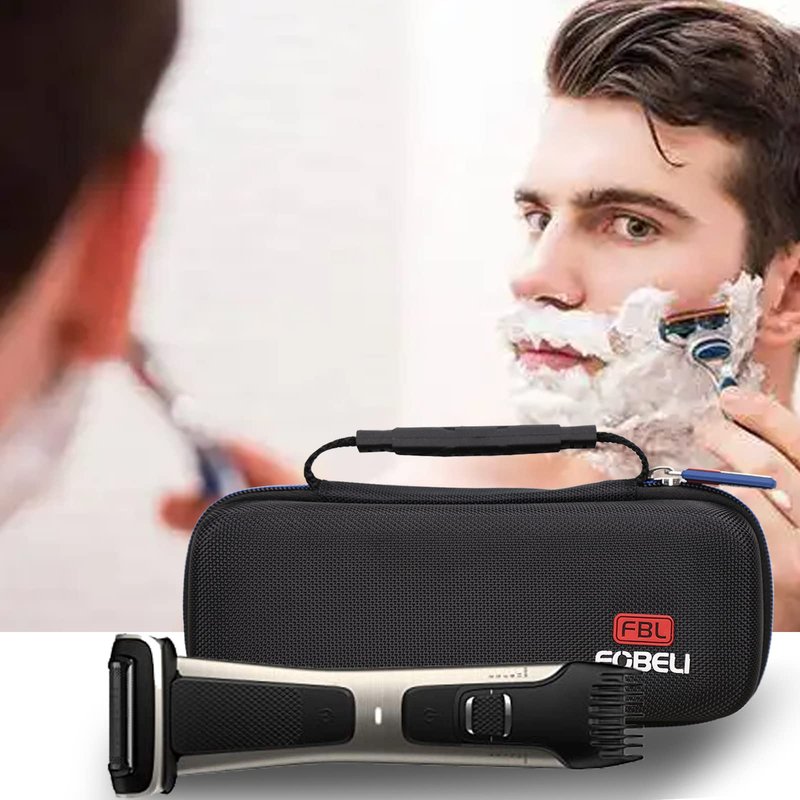 FBLFOBELI EVA Hard Storage Case for Philips Norelco Bodygroom Series 7000 Showerproof Body & Manscaping Trimmer & Shaver BG7030/49 (Case Only)