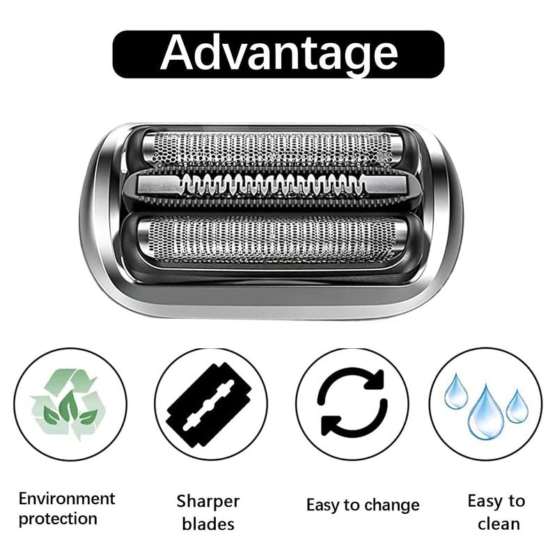 73S Series 7 Replacement Shaver Head Compatible with Braun S7 Replacement Head & for Braun Series 7 360 flex Replacement Head,for Braun Series 7 5764 7020s 7025s 7085cc 7027cs 7071cc