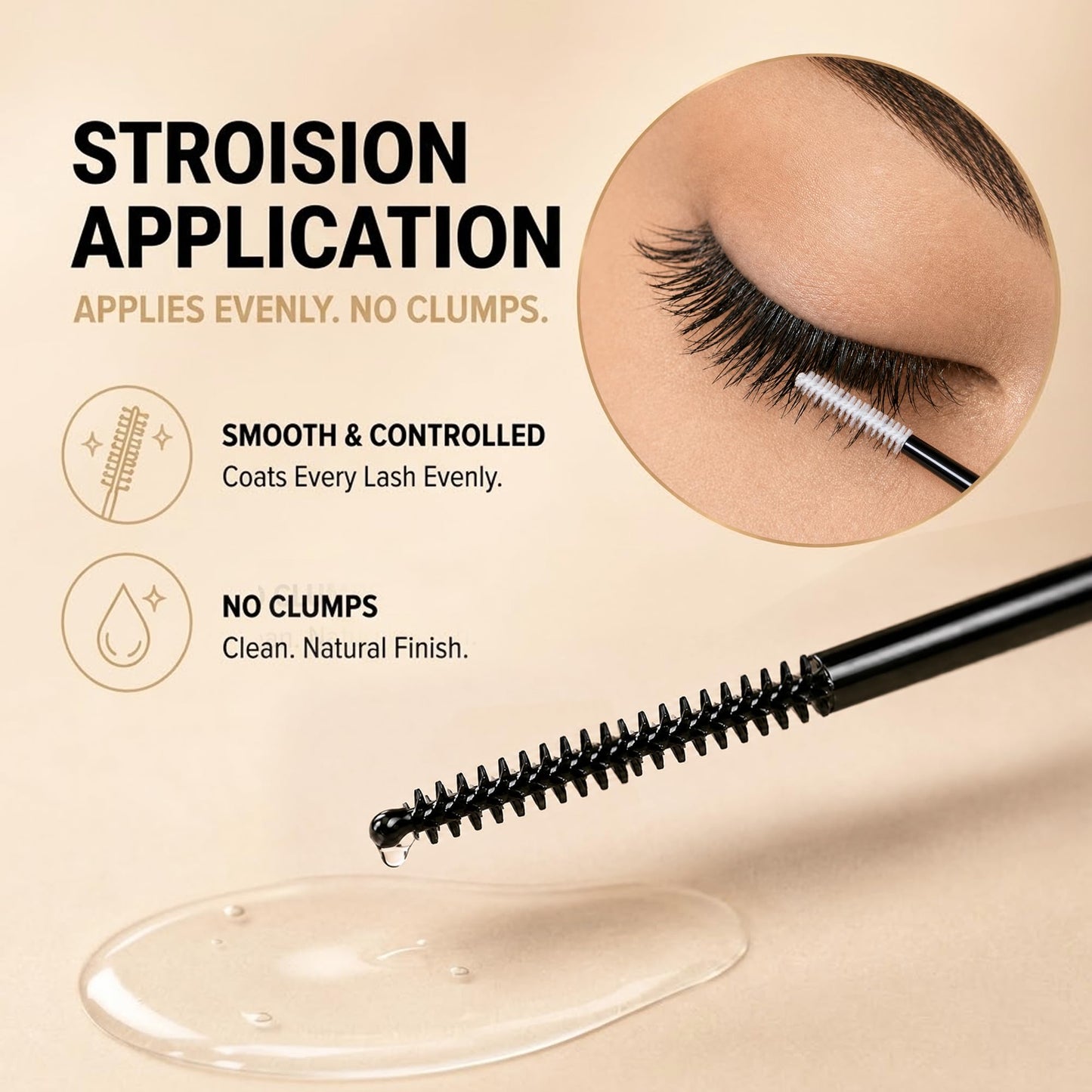 Lash Bond and Seal Waterproof for Lash Clusters, Bond and Seal Lash Glue Strong Hold for 72 Hours, Non-Irritating Lash Glue for Eyelash Clusters, Lash Bond and Seal