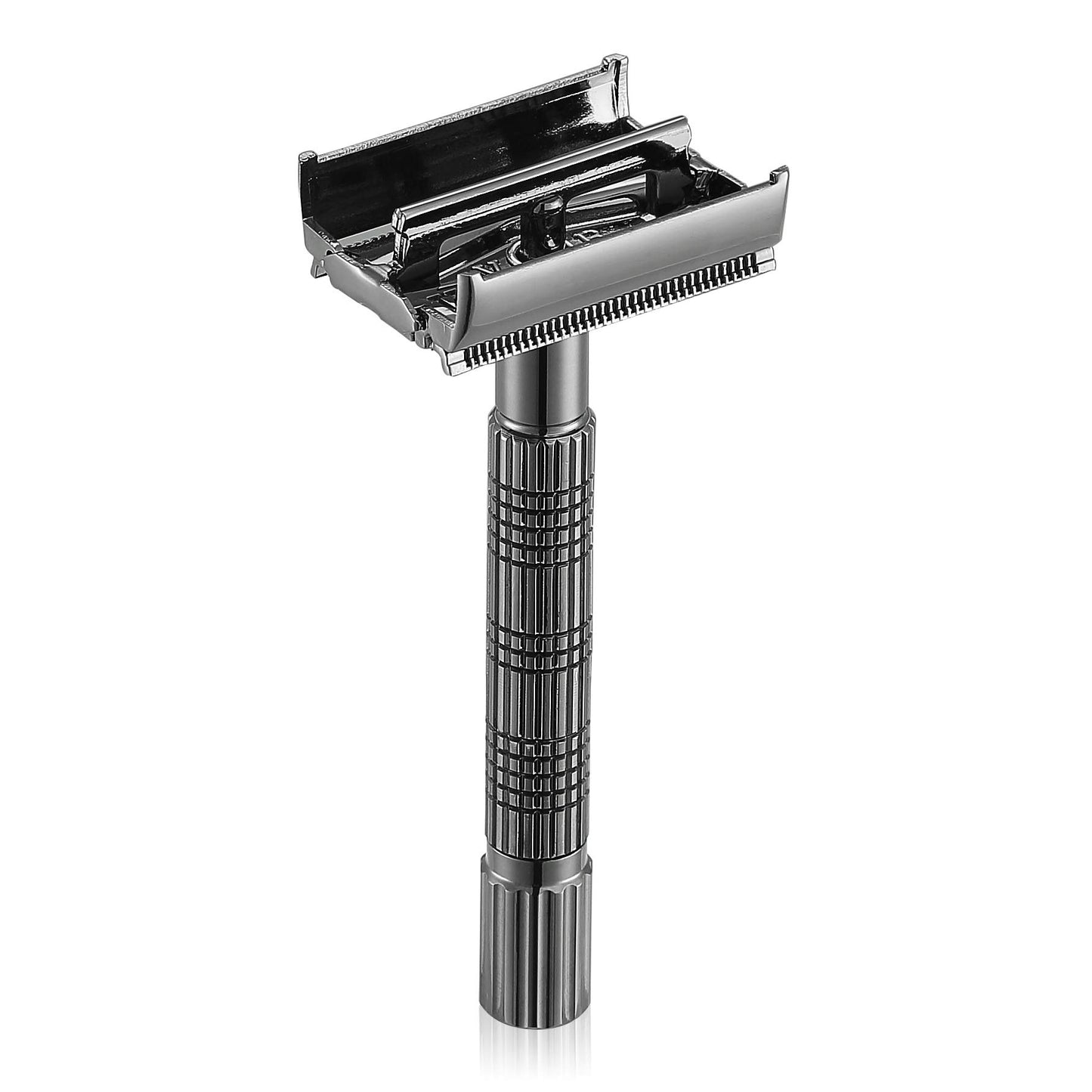 VIKINGS BLADE Safety Razor for Women + 5 Swedish Steel Blades. Quick Release Head, Double Edge. Smooth, Reusable, Recyclable (Model: Athena)