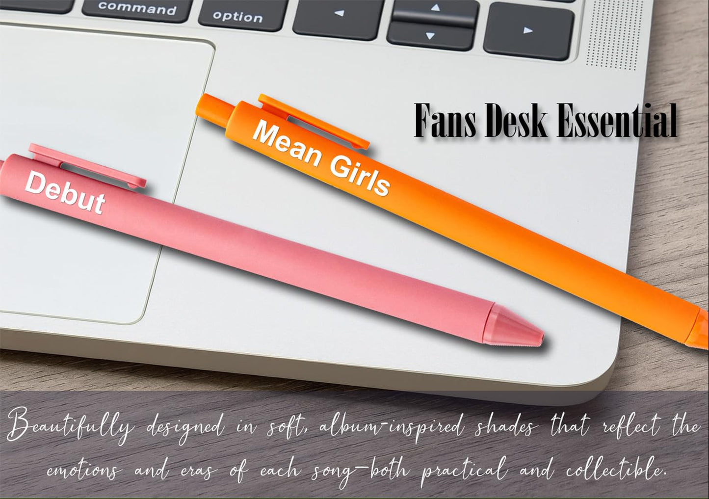 Kpop Gifts Merch Inspired by KATSEYE, K pop Gel Pens, Cute Office Supplies for Music Fans, Aesthetic Music Birthday Party Favors for Girls