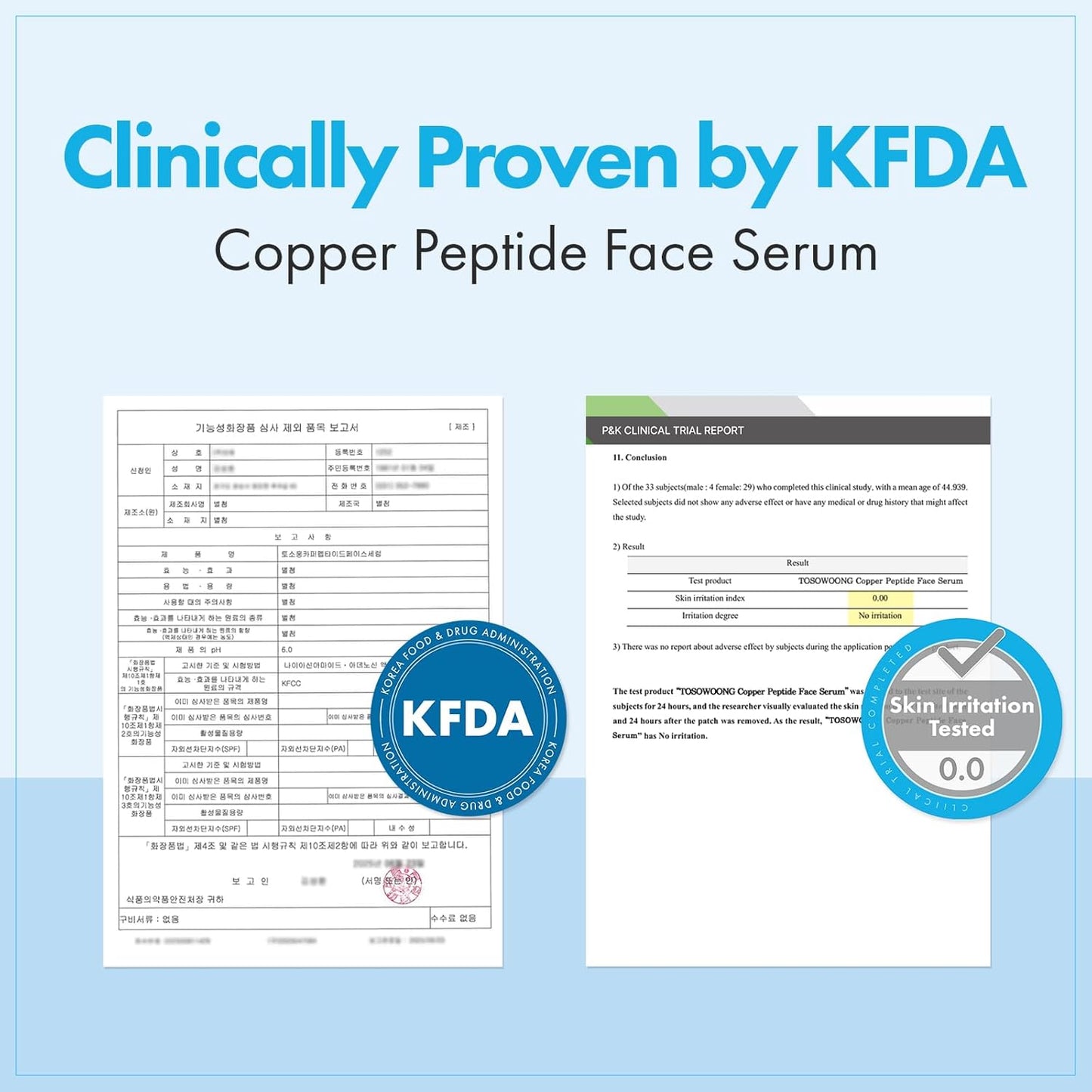 Copper Peptide Face Serum - Anti-Aging Multi-Peptide Formula for Fine Lines & Firming | 33ml / 1.11 fl.oz.