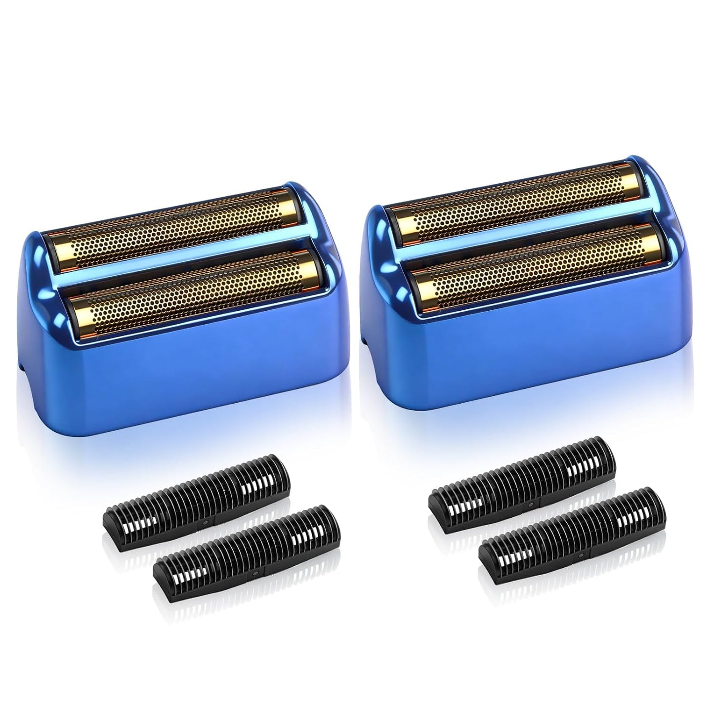 Shaver Replacement Foil & Cutters - Compatible with BaBylissPRO Double FXFS2 | Black 3 Pack
