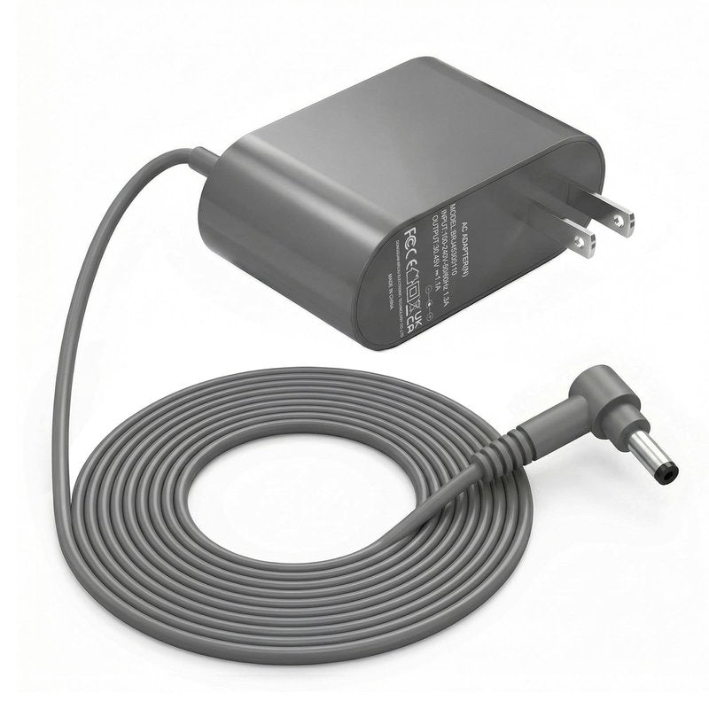 30.45V Replacement Charger for Dyson V10 V11 V12 V15 SV12 SV14 SV16 SV20 SV22 Absolute Animal Motorhead Cordless Vacuum Cleaner, 4.8×1.7mm DC Plug, Not Compatible with Dyson V6 V7 V8