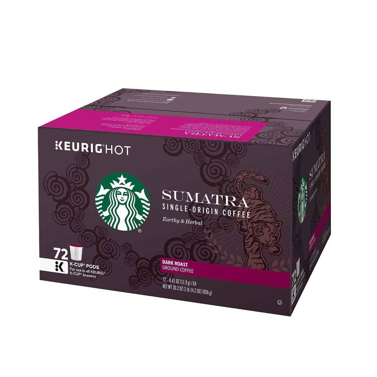 Starbucks K-Cup Coffee Pods - Dark Roast French Roast for Hot or Iced Coffee | 96 Count