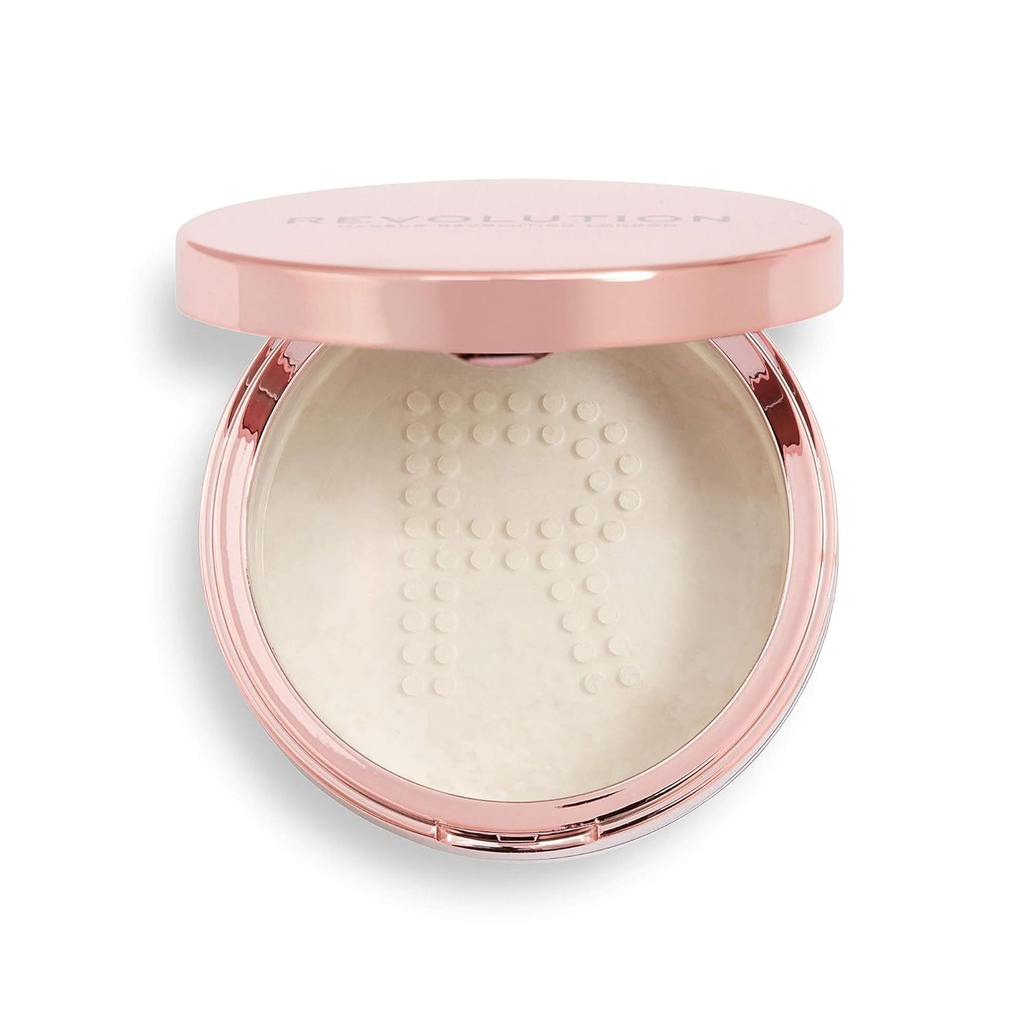 Makeup Revolution Conceal & Fix Setting Powder - Waterproof Translucent Formula | Long-Lasting Hold, 0.45oz/13g