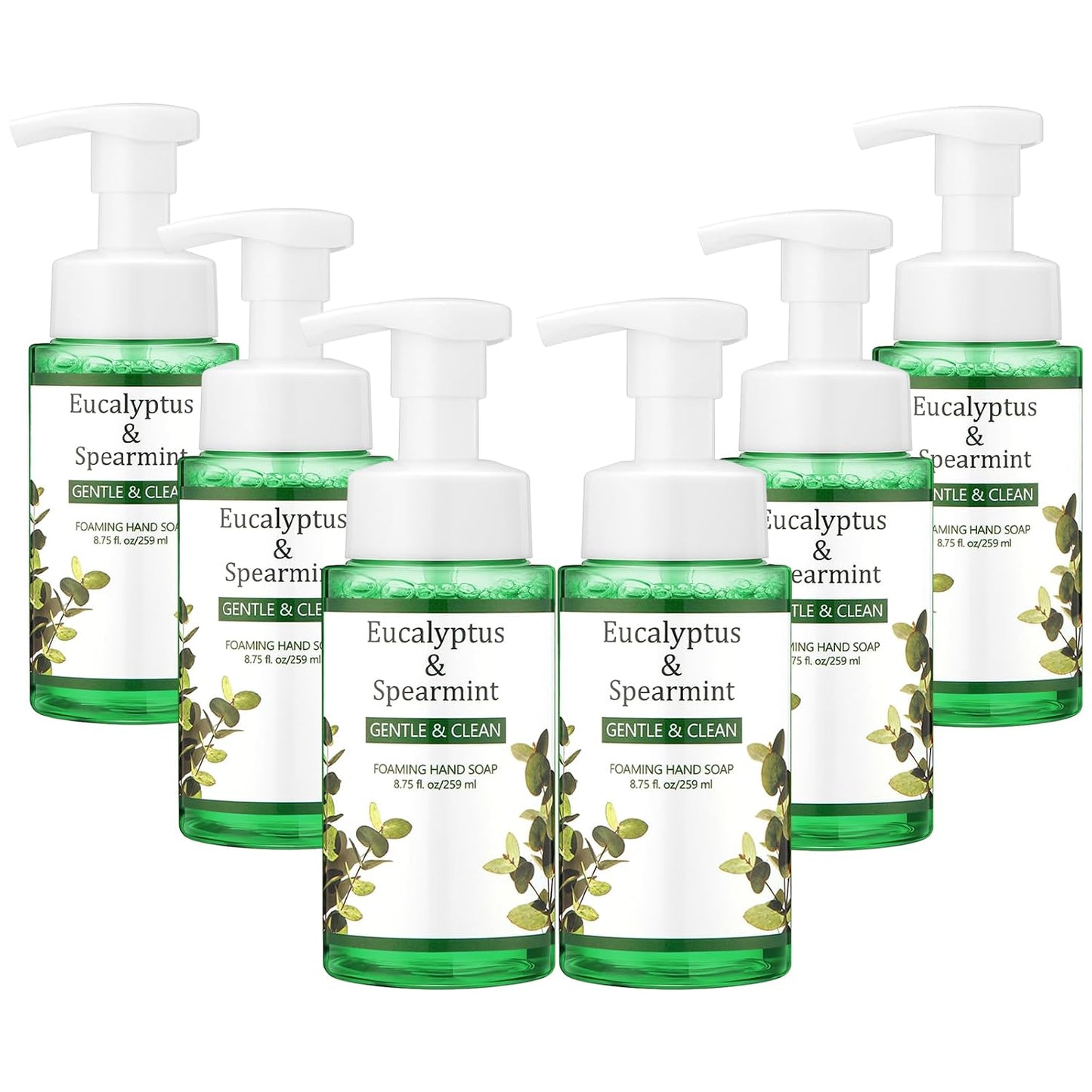 Funny Fruit Foaming Hand Soap - Moisturizing Liquid Foam | 6 Pack, 8.75 Fl Oz - Perfect Gift for Teachers & Nurses