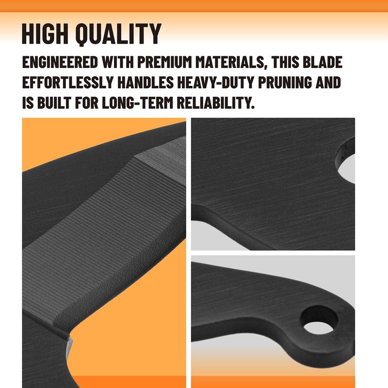 Black 1026293 Branch Cutter Blade Compatible with Fiskars Multifunction Branch Cutters UPX82, UPX86, UP82, UP84, UP86, Branch Cut Blade with Blade, Spring & Chain