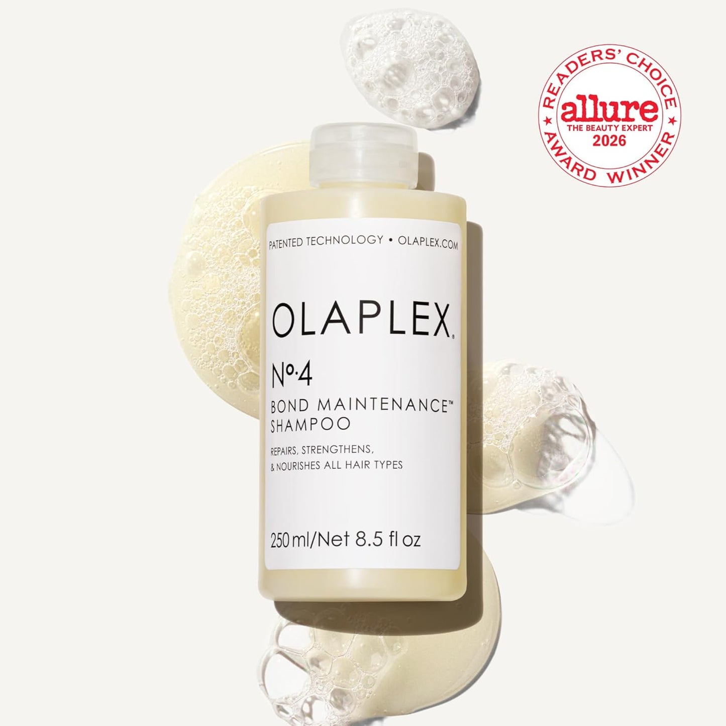 Olaplex N°.4 Bond Maintenance Shampoo - Strengthens & Repairs Hair | Hydrating Formula for All Hair Types
