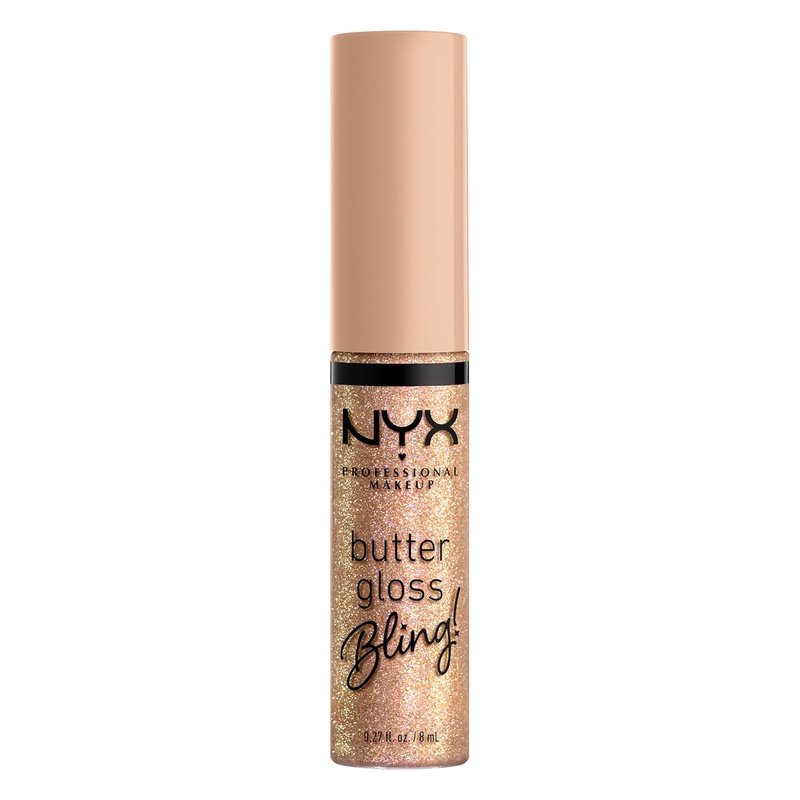 NYX Butter Gloss - Non-Sticky Vegan Lip Gloss for Shiny Finish | Bling Effect
