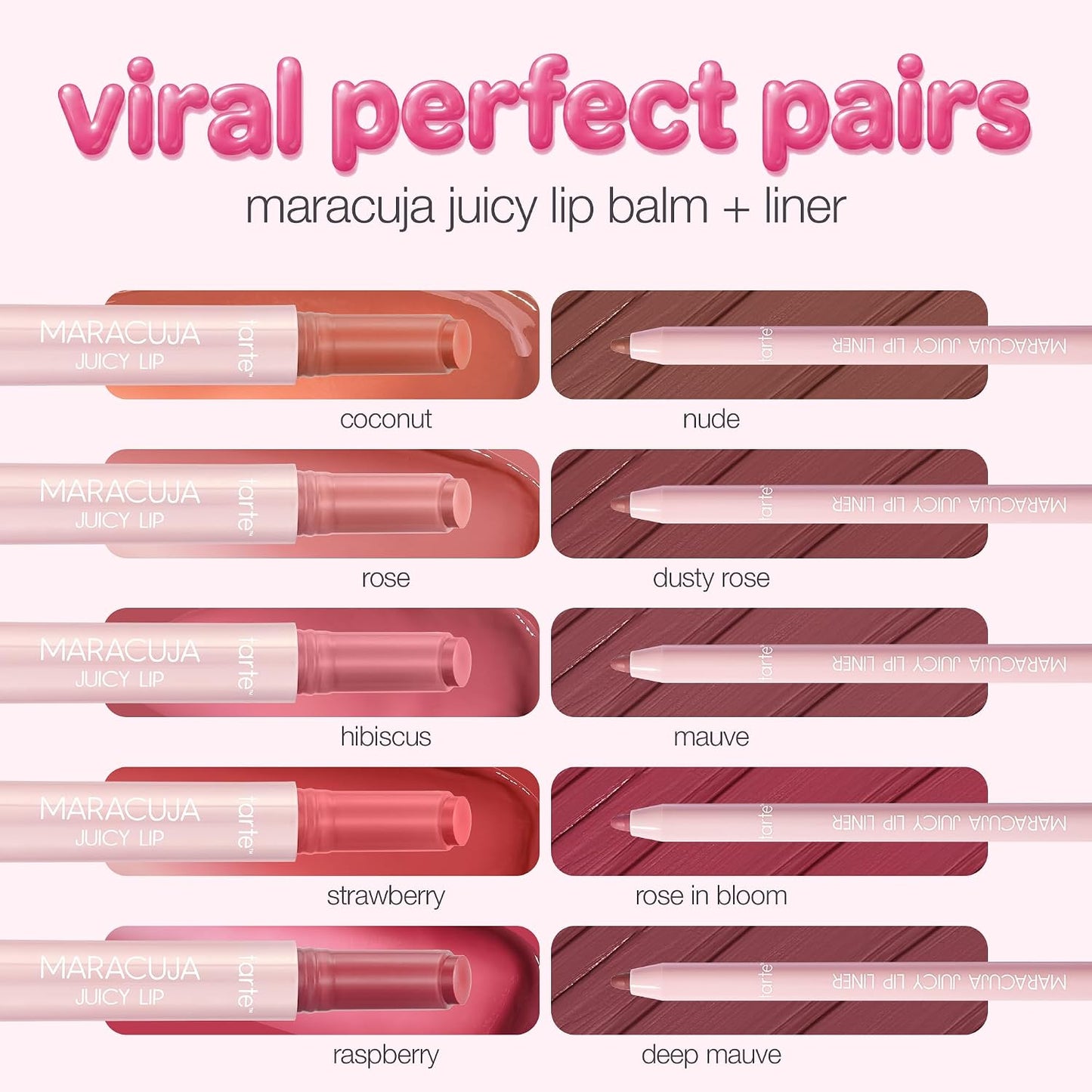 Tarte Maracuja Juicy Lip Balm Gloss - Nourishing Lip Butter with High-Shine Hydration | Vegan, Cruelty-Free, Infused with Vitamin E
