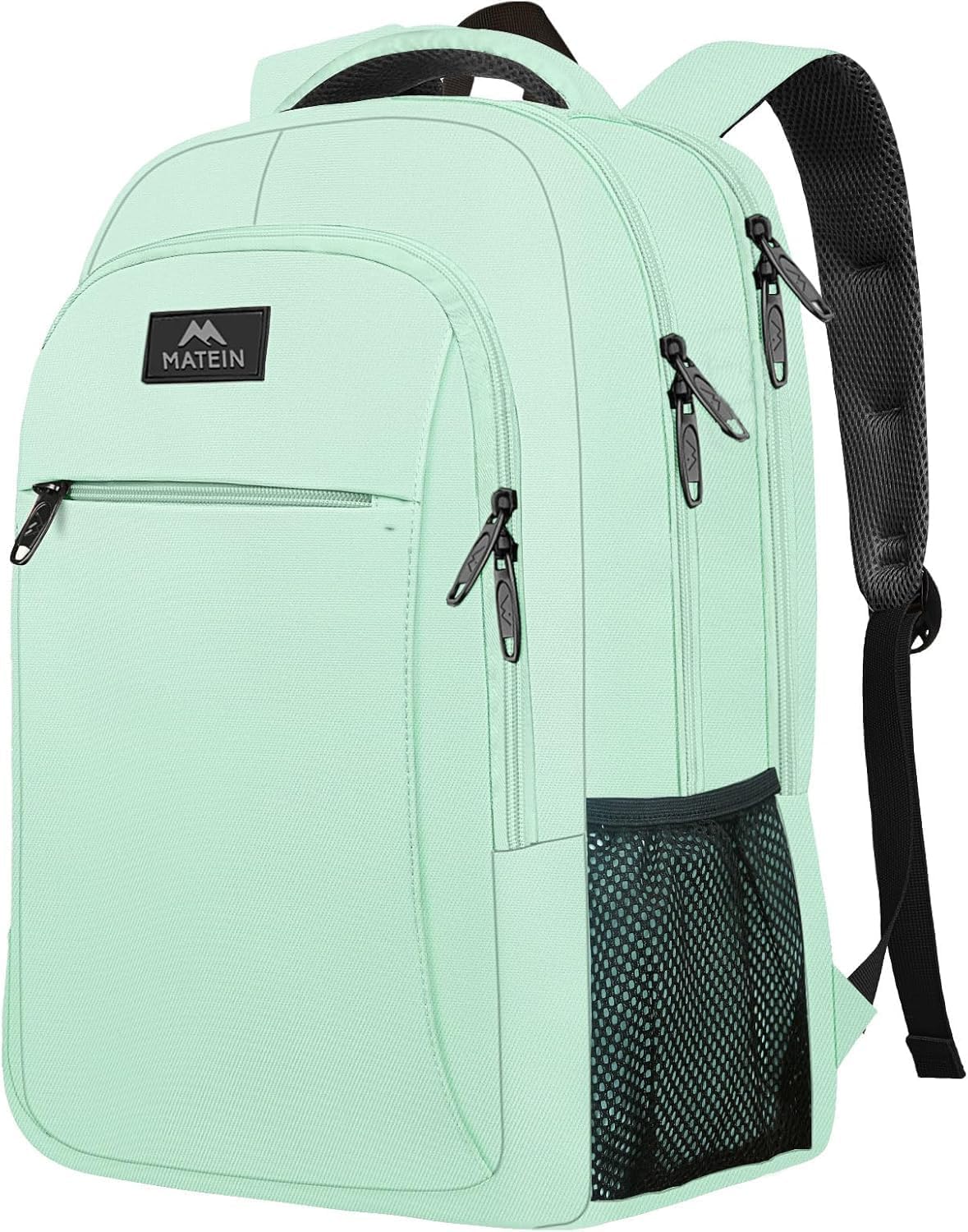 MATEIN Travel Laptop Backpack - Anti-Theft Water-Resistant Bag for 15.6" Laptops | Grey