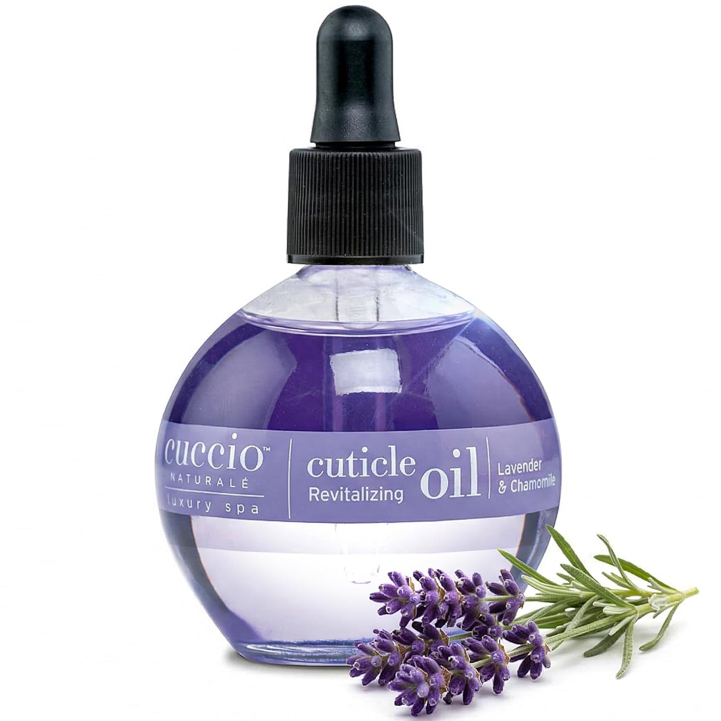 Cuccio Naturale Revitalizing Cuticle Oil - Lightweight Hydrating Nail & Cuticle Conditioner | 2.30 Fl Oz