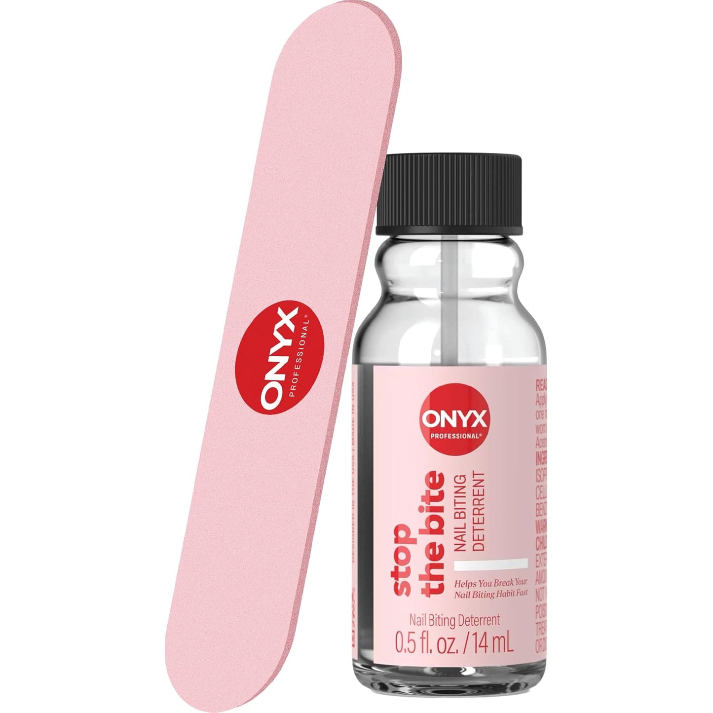 Onyx Stop the Bite Nail Biting Prevention Polish - 0.5 Fl Oz | Effective Thumb Sucking Deterrent