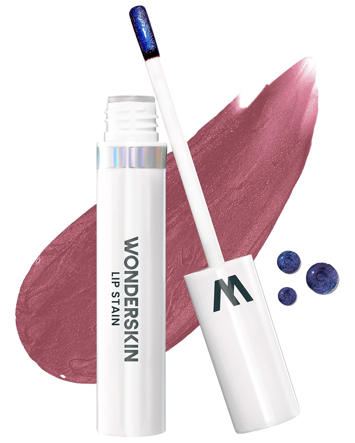 Wonder Blading Lip Stain - Long Lasting Waterproof Brown Tint | Matte Finish Peel Off Makeup (Demure Masque)