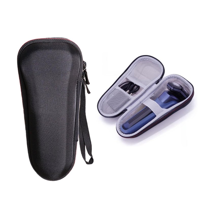 Hard Shell Razor Travel Case for Men's Electric Shavers Compatible with Norelco 2400 Series, 7000 Series 7200, 5000 Series 5400 S5880 5500 EVA Rotary Shaver Protective Cover Holder Storage Bag Pouch