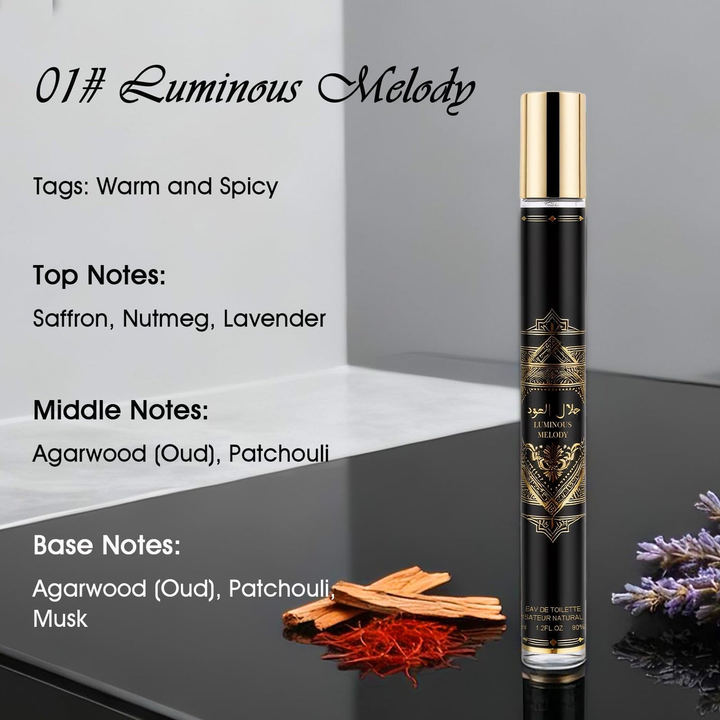 OFUN 4 Pack Cologne for Men, 4x35ml Men Eau De Perfume Gift set, Cologne Sampler Sets,Travel Size Perfumes,Fragrance Gift Sets for Birthday Anniversary Valenines Christmas