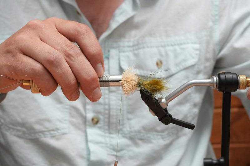 Kingfisher Fly Tying 3 in 1 Brass Dubbing Loop Spinner