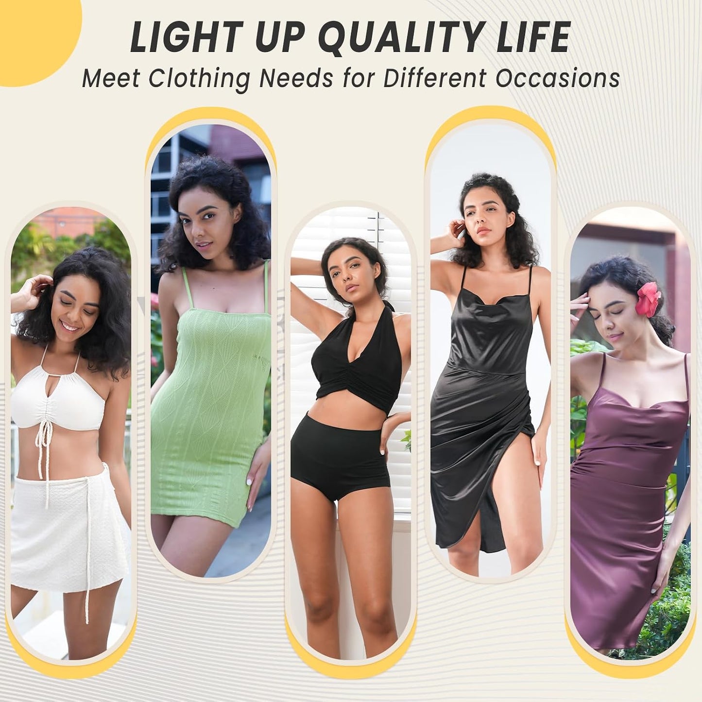 Double-Sided Sticky Bra Inserts - Reusable Ultra Push-Up Lift Pads for Strapless Dresses & Bikinis