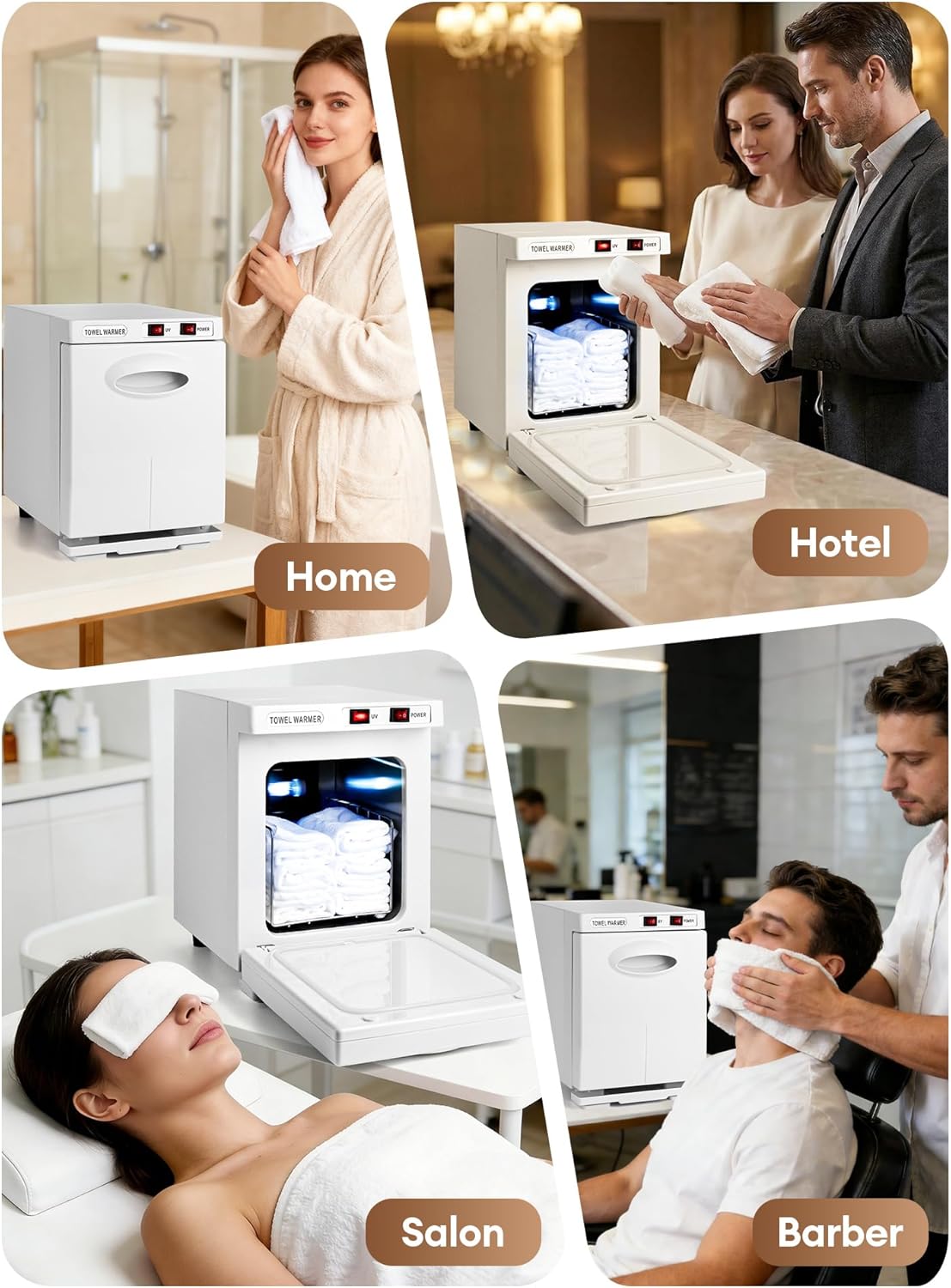 Hot Towel Warmer - 5L Esthetician Heating Machine for Hand & Face | Ideal for Spa & Home Use