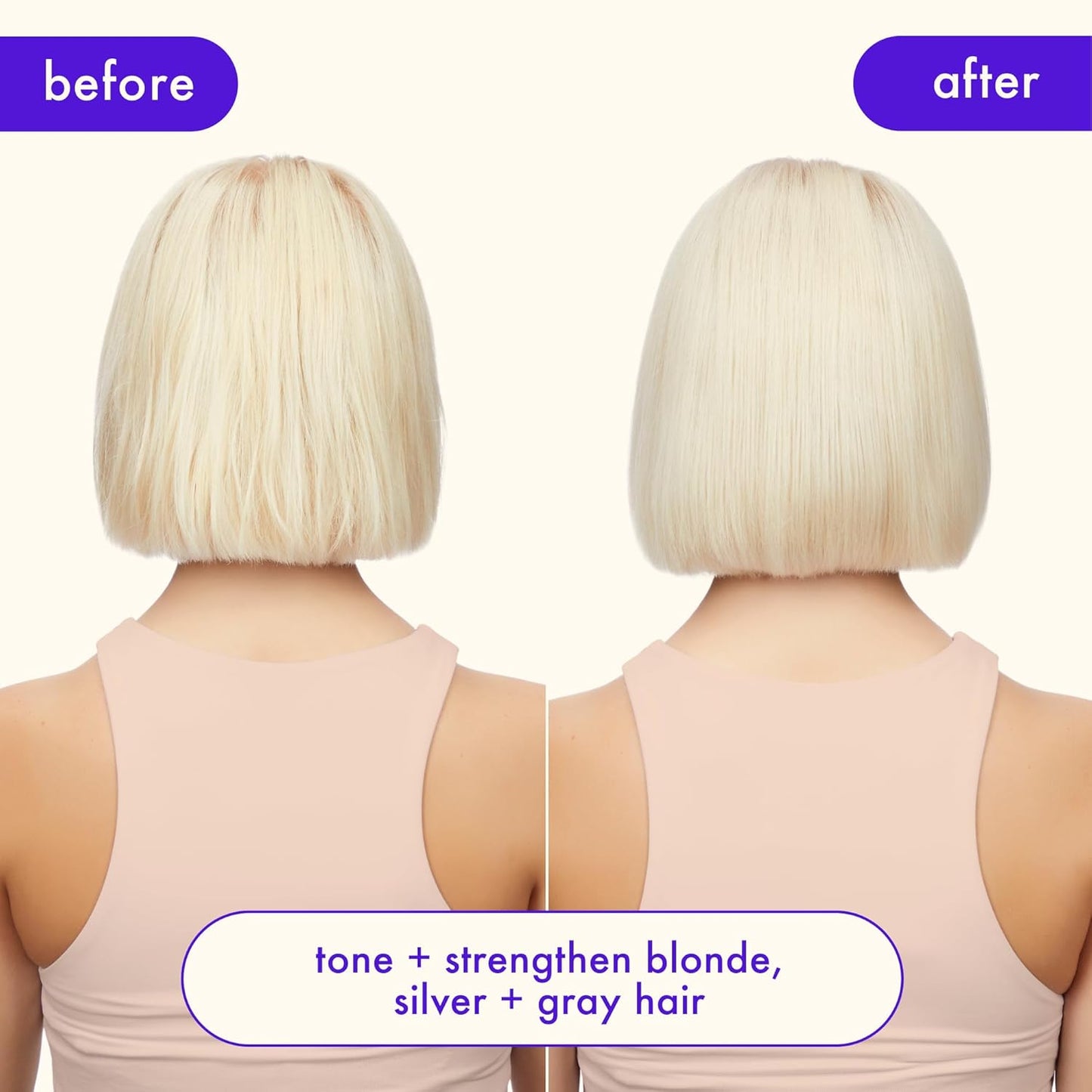 Amika Bust Your Brass Cool Blonde Conditioner - Strength Repair Formula | 1000ml