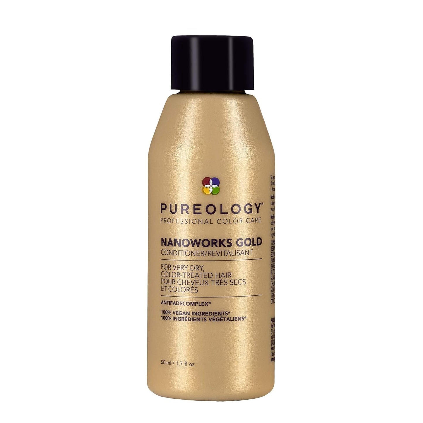 Pureology Nanoworks Gold Conditioner - Nourishing Formula for Very Dry, Color-Treated Hair | Sulfate-Free & Vegan