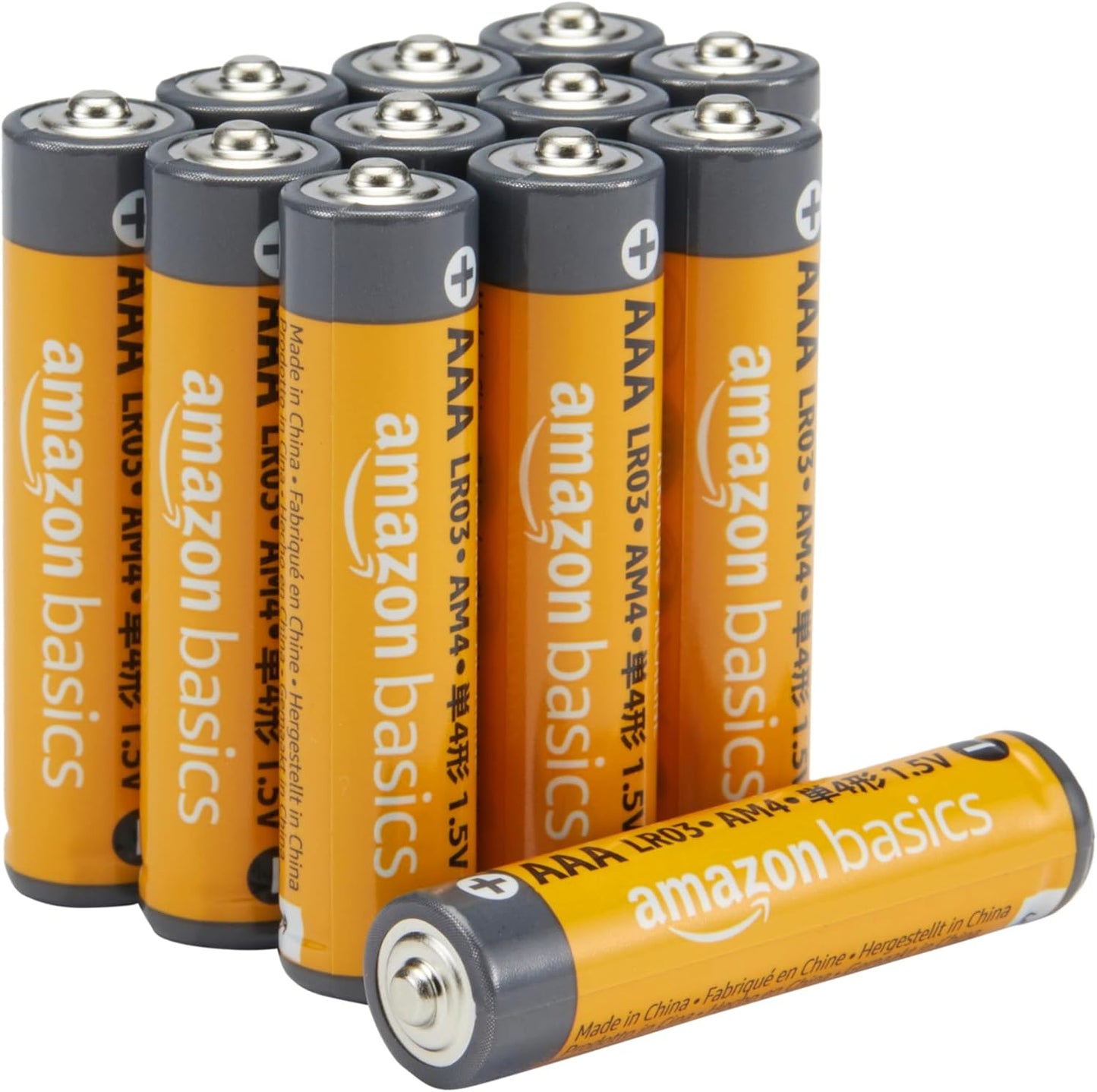 AAA Alkaline Batteries - Long-Lasting 1.5 Volt Power | 36-Count Pack for Reliable Performance & Emergency Storage