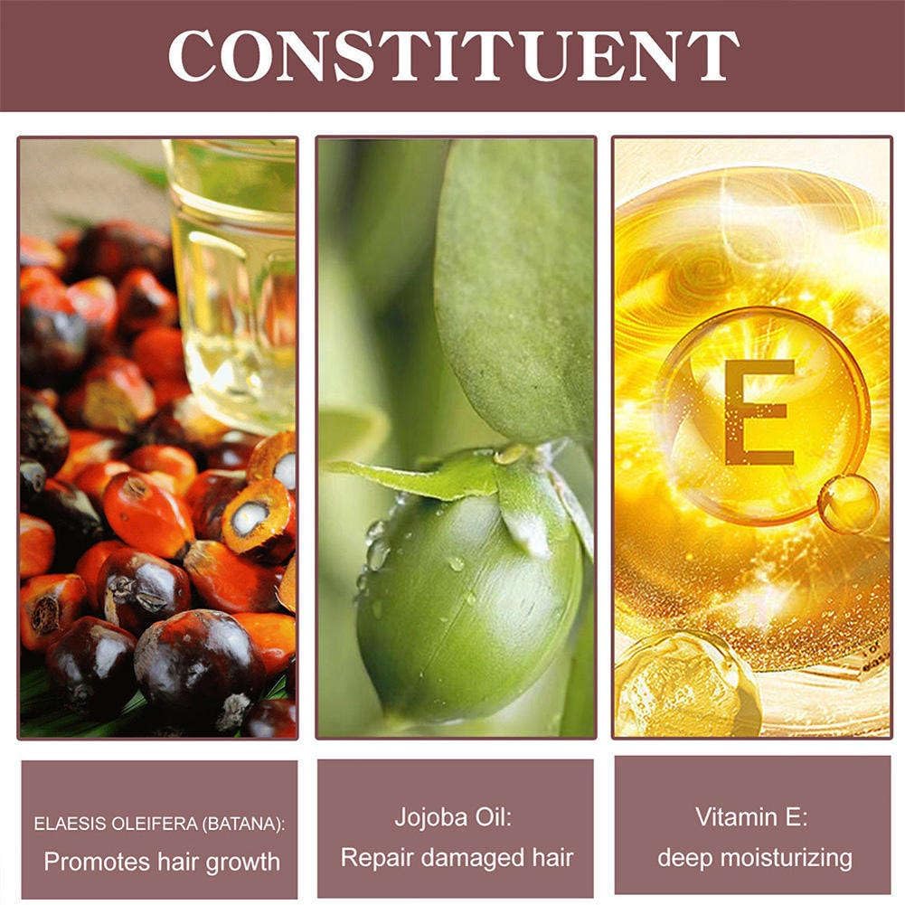 Raw Batana Oil for Hair Growth, Raw Batana Oil for Hair Growth, Strengthens, Moisturizes, Reduces Hair Fall, Scalp Oil Promotes Hair Thickness, Prevents Hair Loss for Men & Women