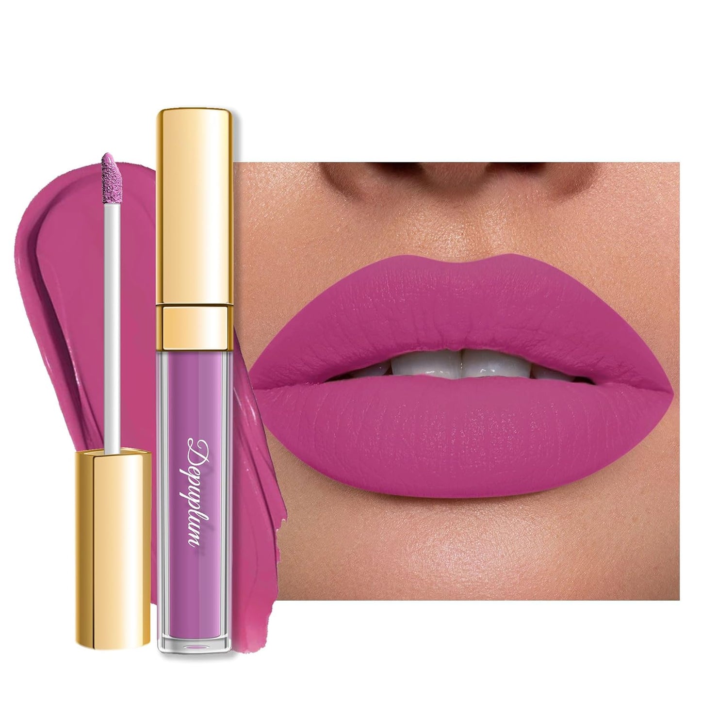 Nude Red Matte Lipstick - SuperStay Long-Lasting, Smudgeproof & Transferproof | Cruelty-Free Liquid Lip Color