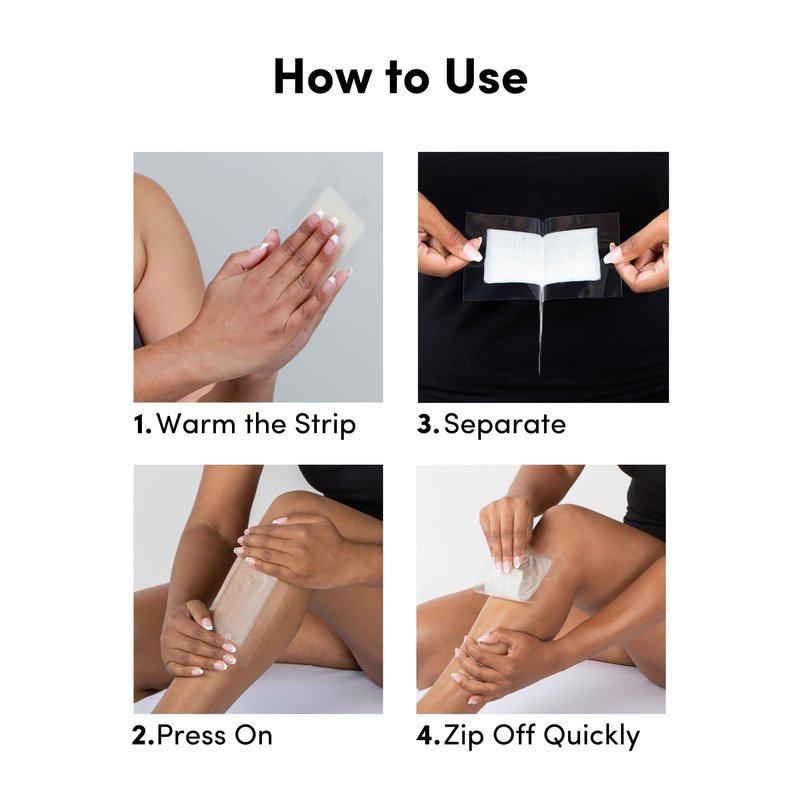 Parissa Natural Legs & Body Wax Strips | Large Ready-to-Use Strips, Beginner-Friendly & Gentle on Sensitive Skin | Includes Post-Wax Ultra Soothe Oil | 48 Strips (24 x 2)