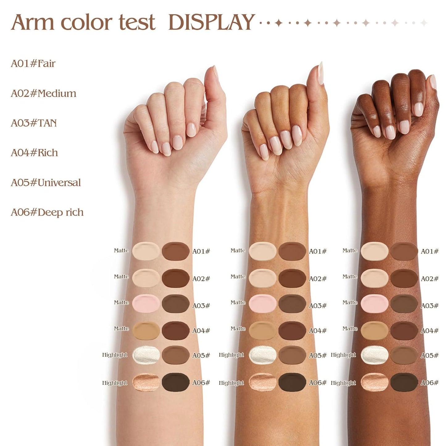 Contour Highlighter Stick - 2-in-1 Dual-Ended Cream Bronzer & Highlighter for Easy Face Contouring | Buildable, Waterproof, Neutral Nude + Beige