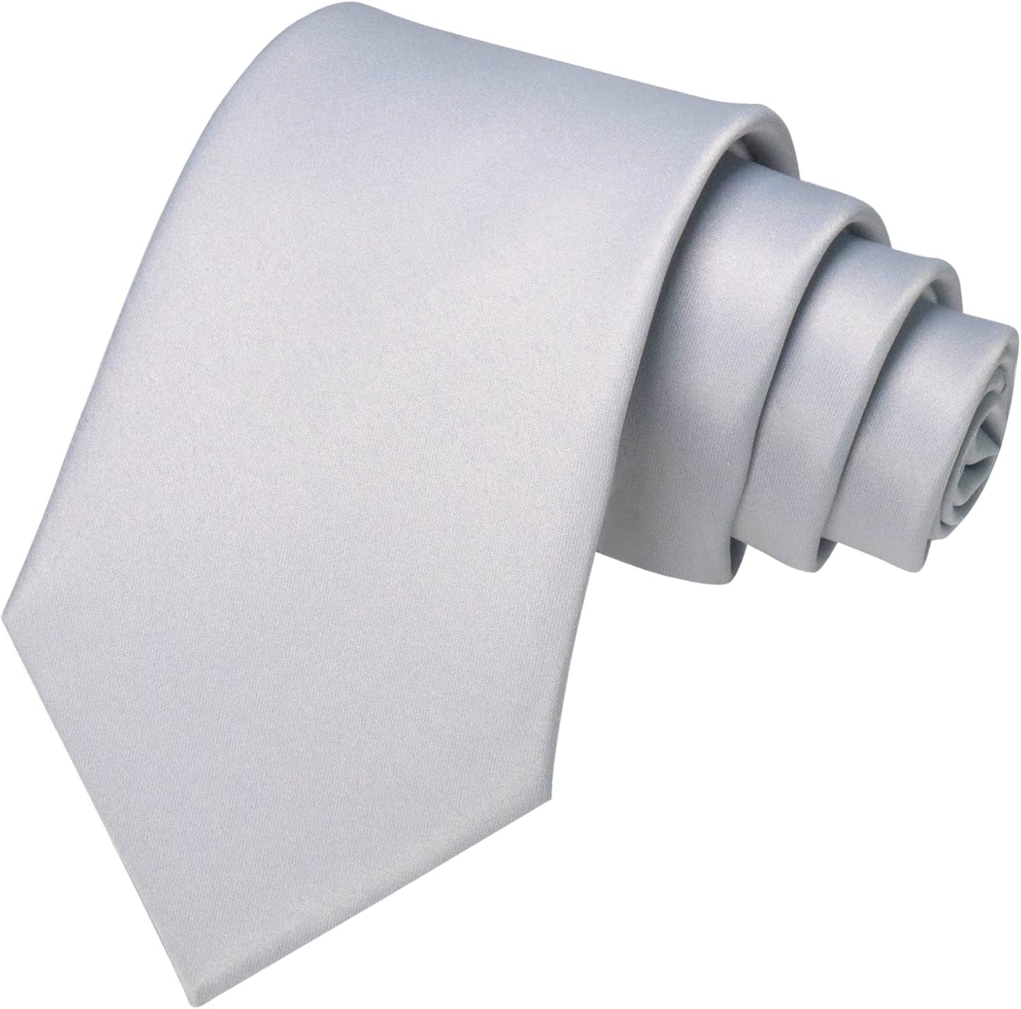 Solid Color Tie for Men - Business & Wedding Necktie | Elegant Design