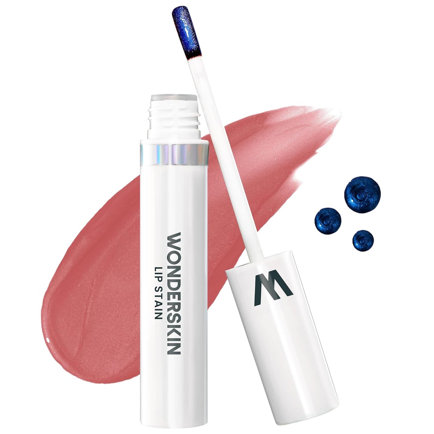 Wonder Blading Lip Stain - Long Lasting Waterproof Brown Tint | Matte Finish Peel Off Makeup (Demure Masque)