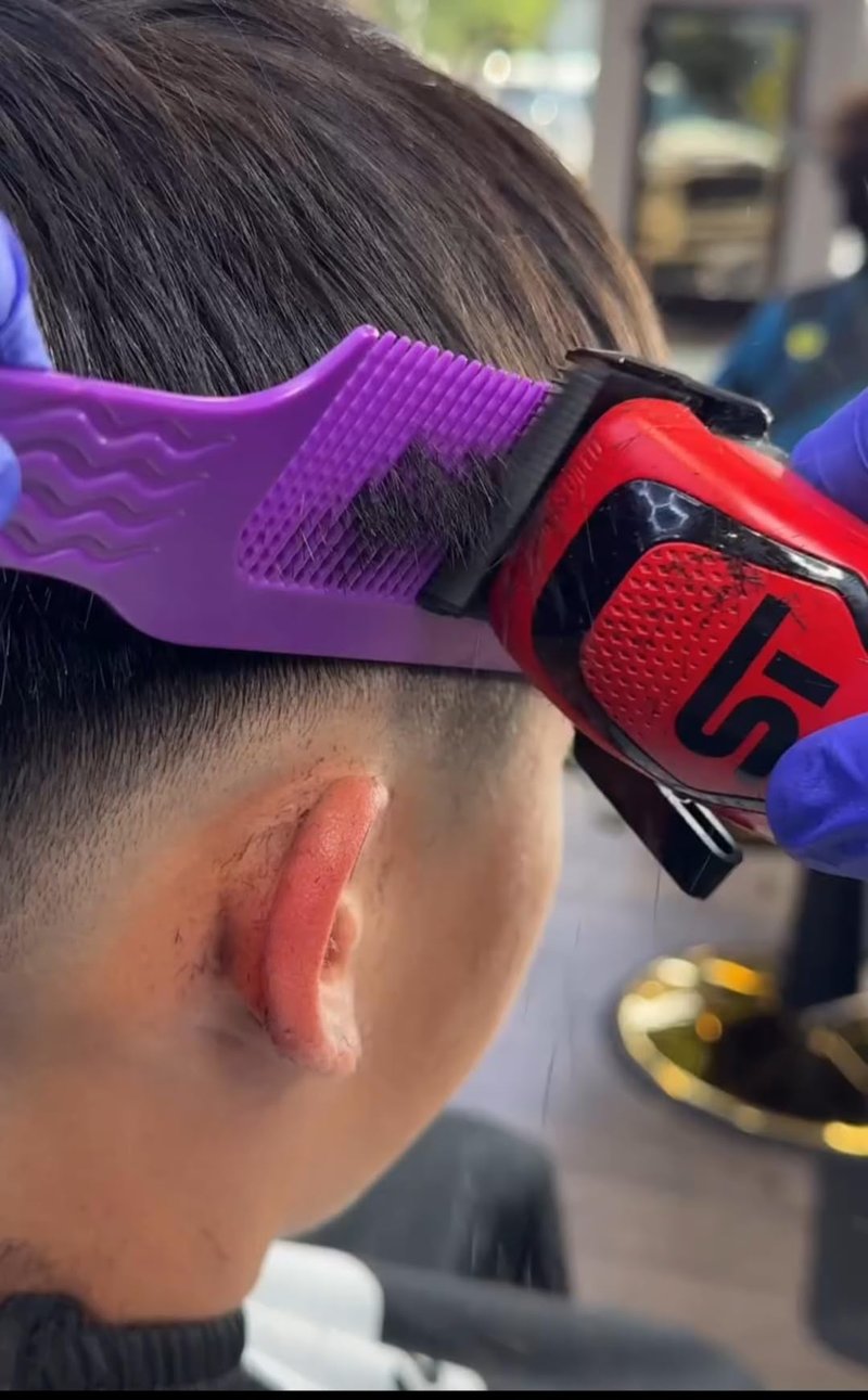 Supreme Trimmer Darkstar 72 Clipper with Magnetic Vector Motor | 180 Min Run Time, 9000 RPM Barber Hair Clipper | Low Noise, Professional Clipper DLC Blades | STC72